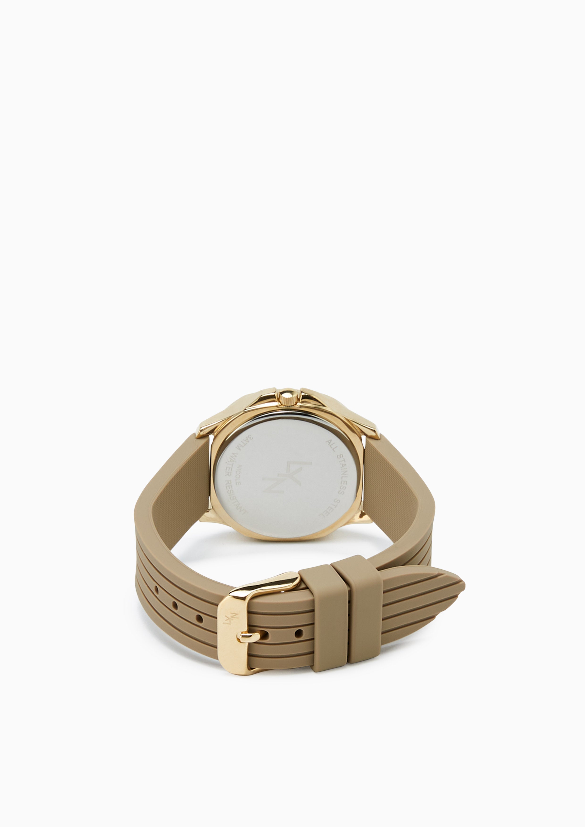 Nicole  Watch Taupe