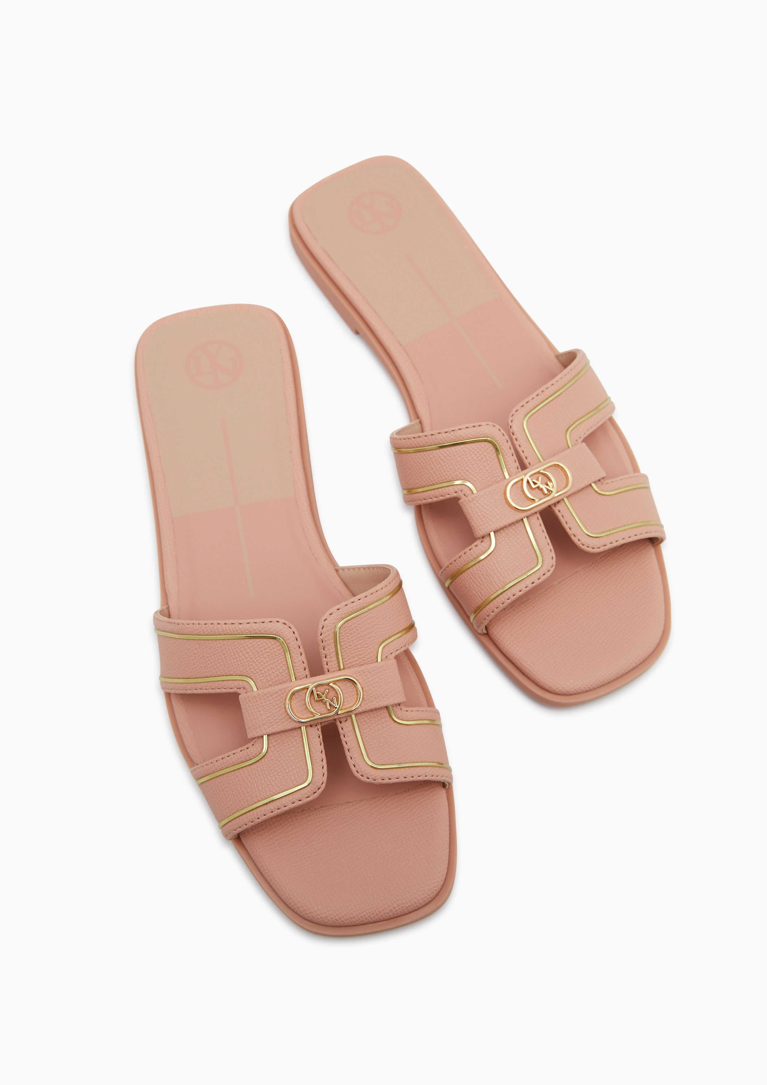 Hey Flat Sandals Nude