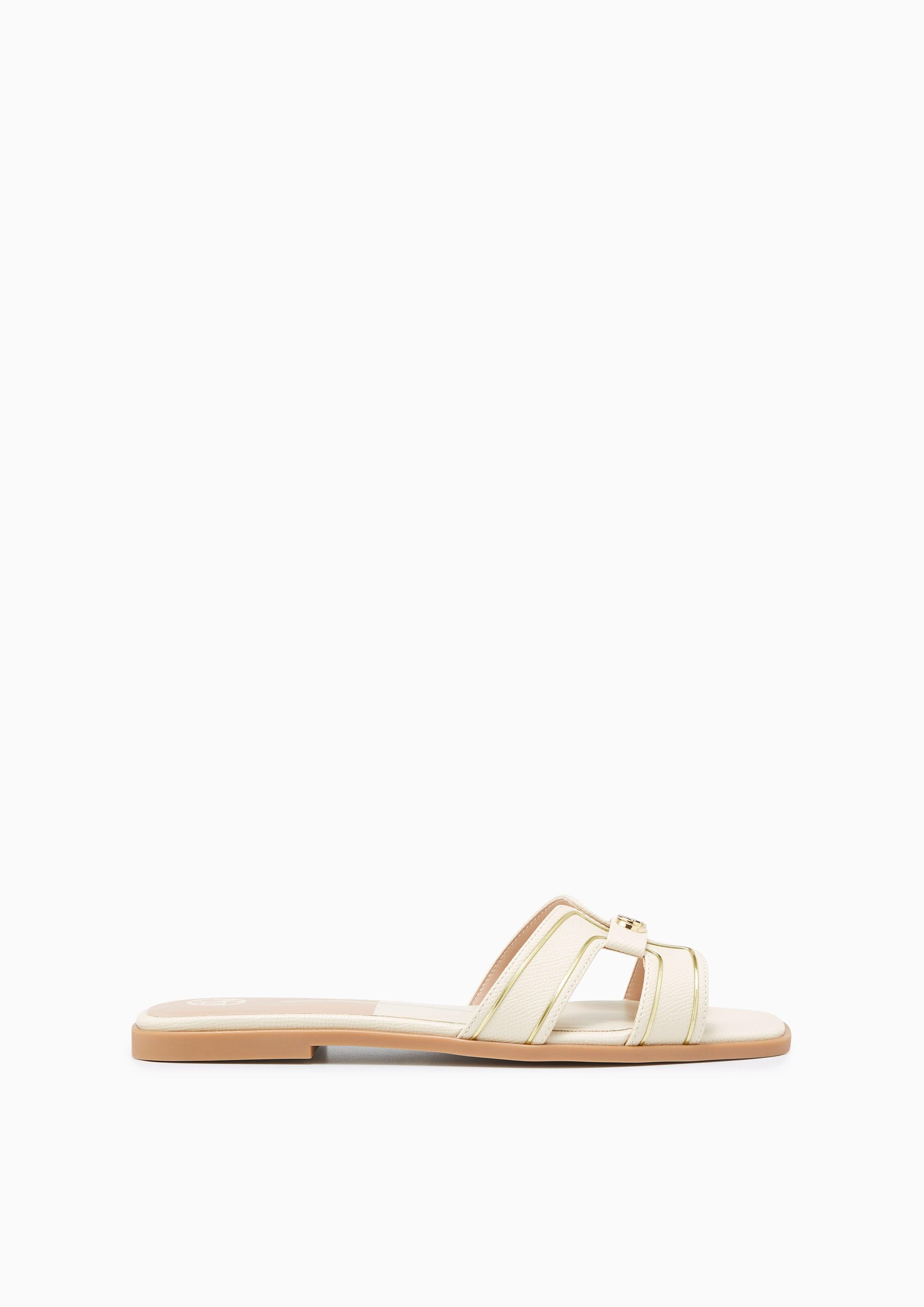 Hey Flat Sandals Ivory