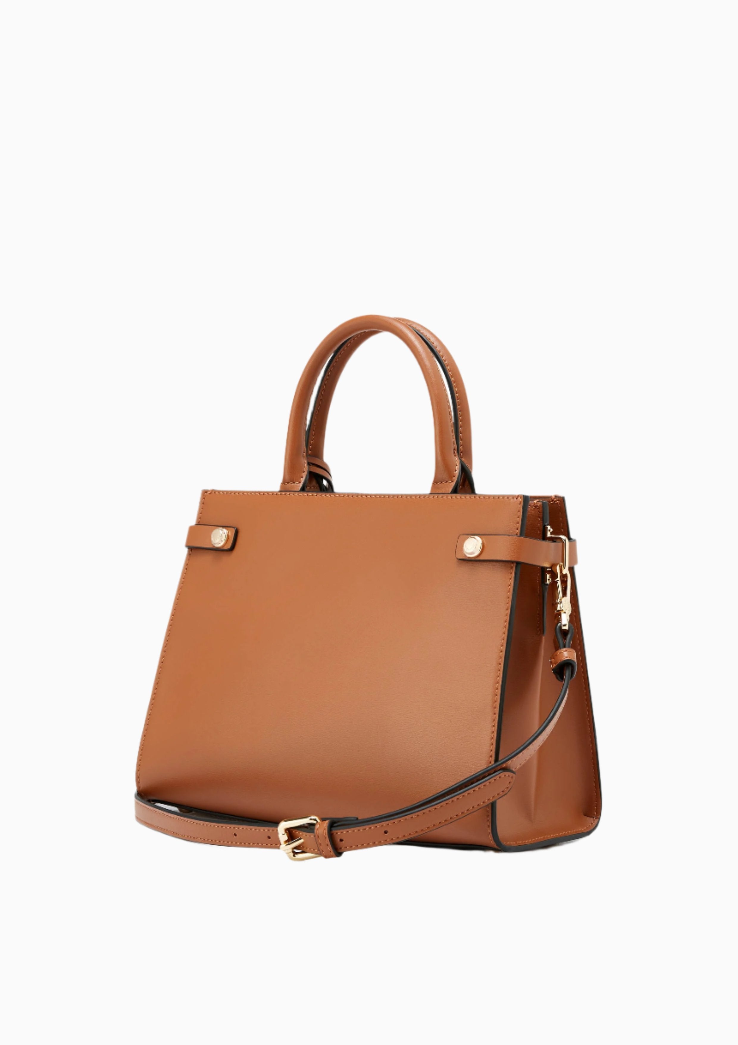 Fineness Re-Edit L  Handbag Brown