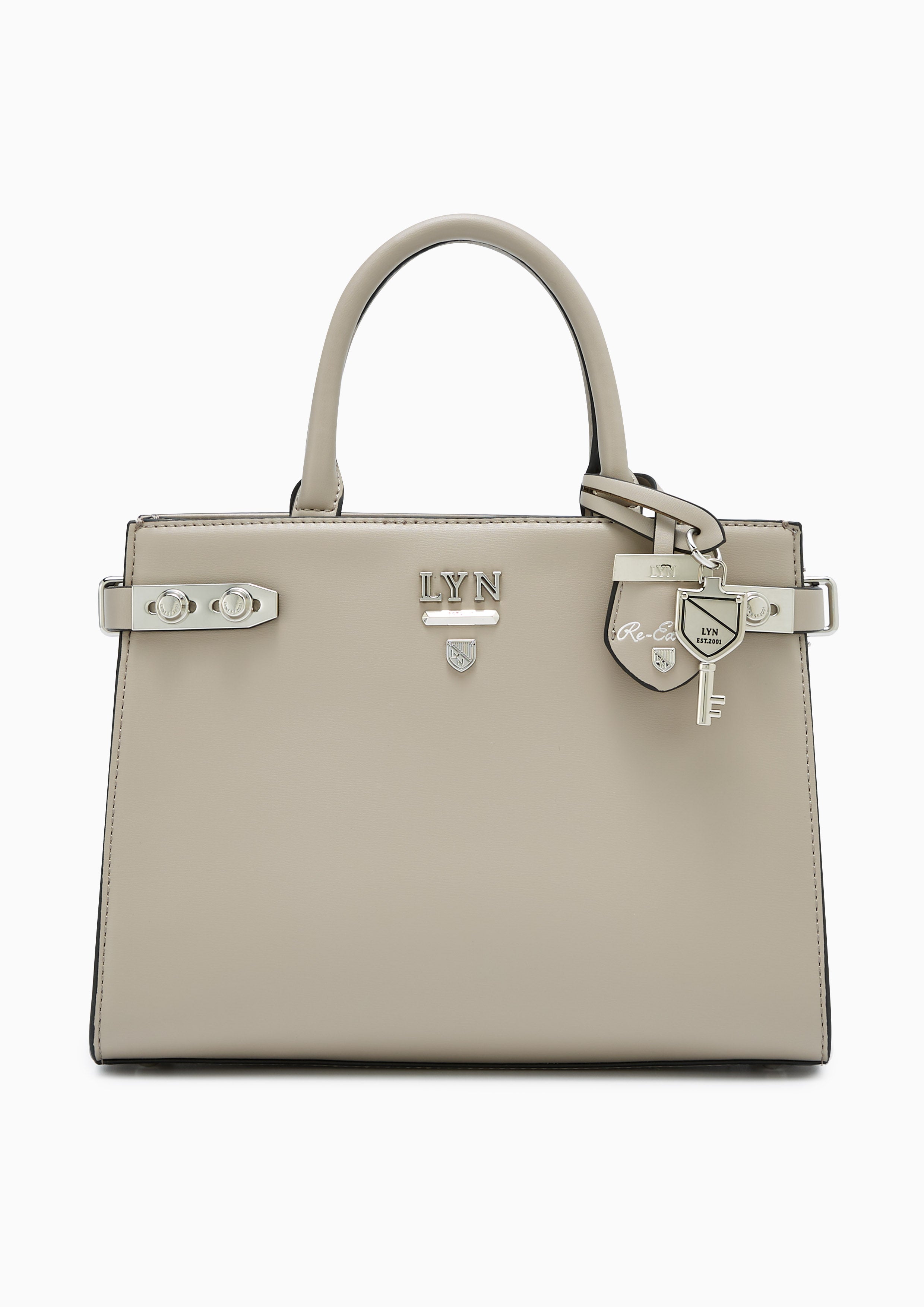 Fineness Re-Edit L  Handbag Grey