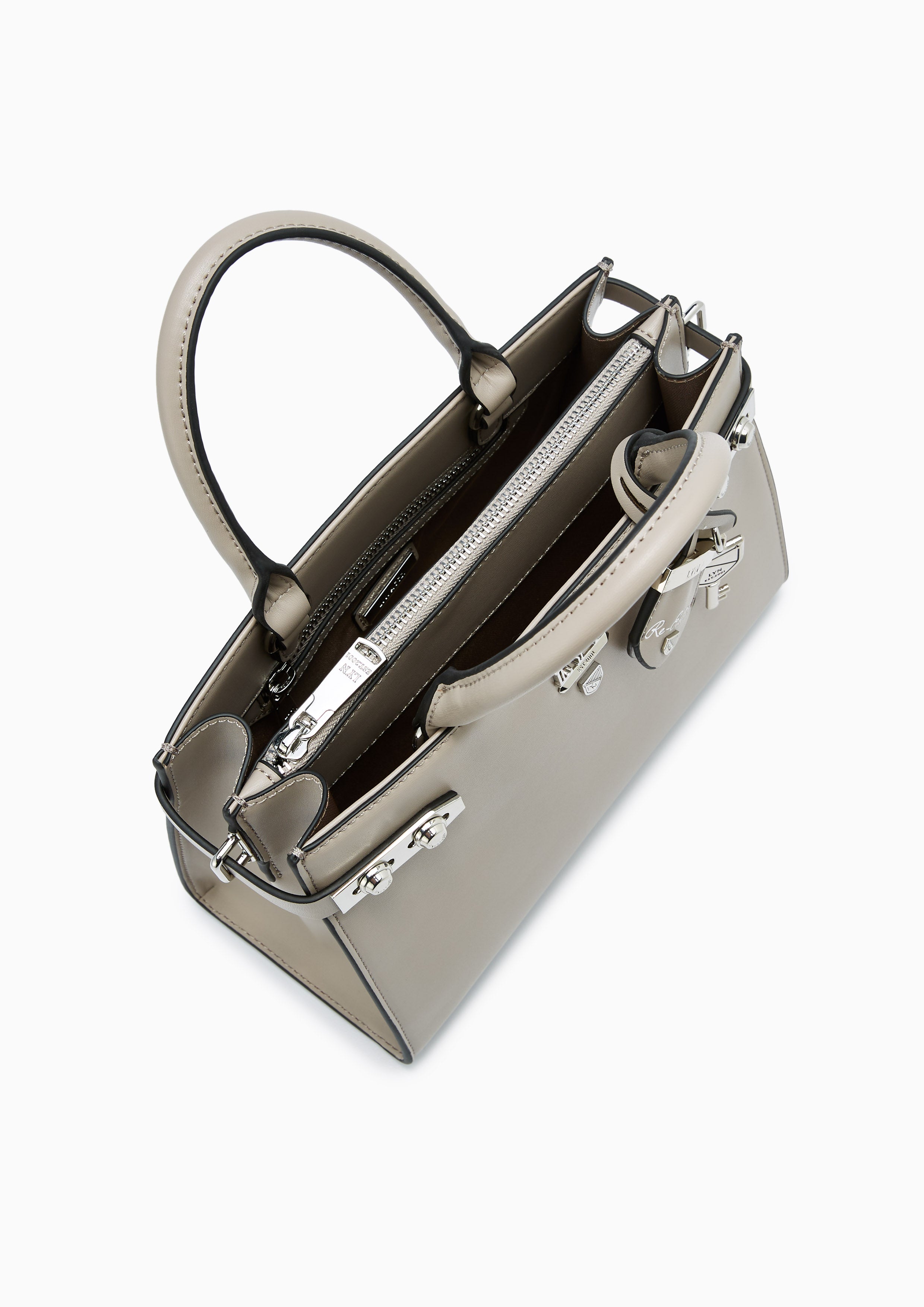 Fineness Re-Edit L  Handbag Grey