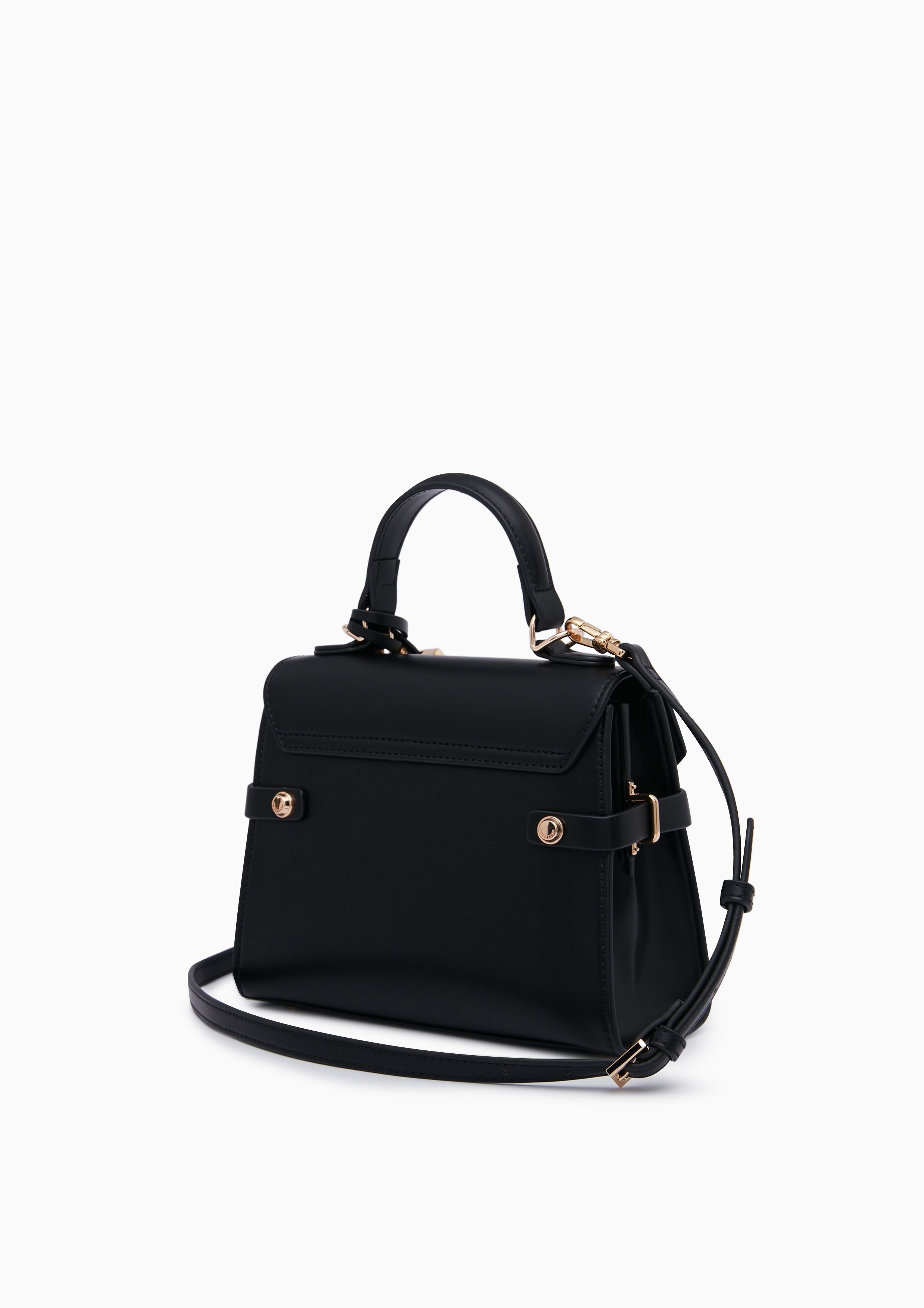 【LYN】Re-Edit Grazia Top XS バッグ ブラック Re-Edit Grazia Top Xs Handbag Black : ร้านลินออนไลน์อย่าง