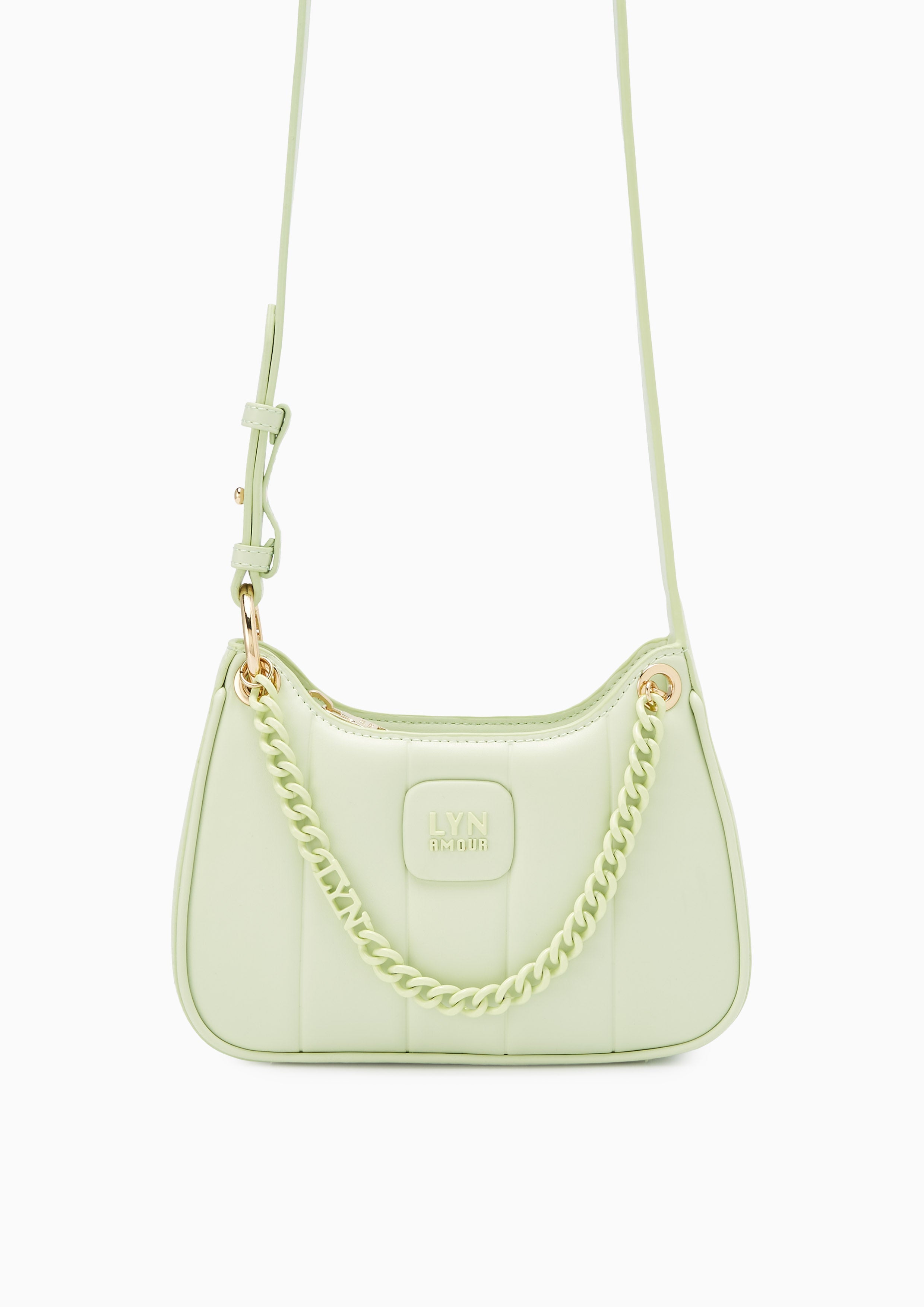 Patti Saddle Crossbody bag Light Green