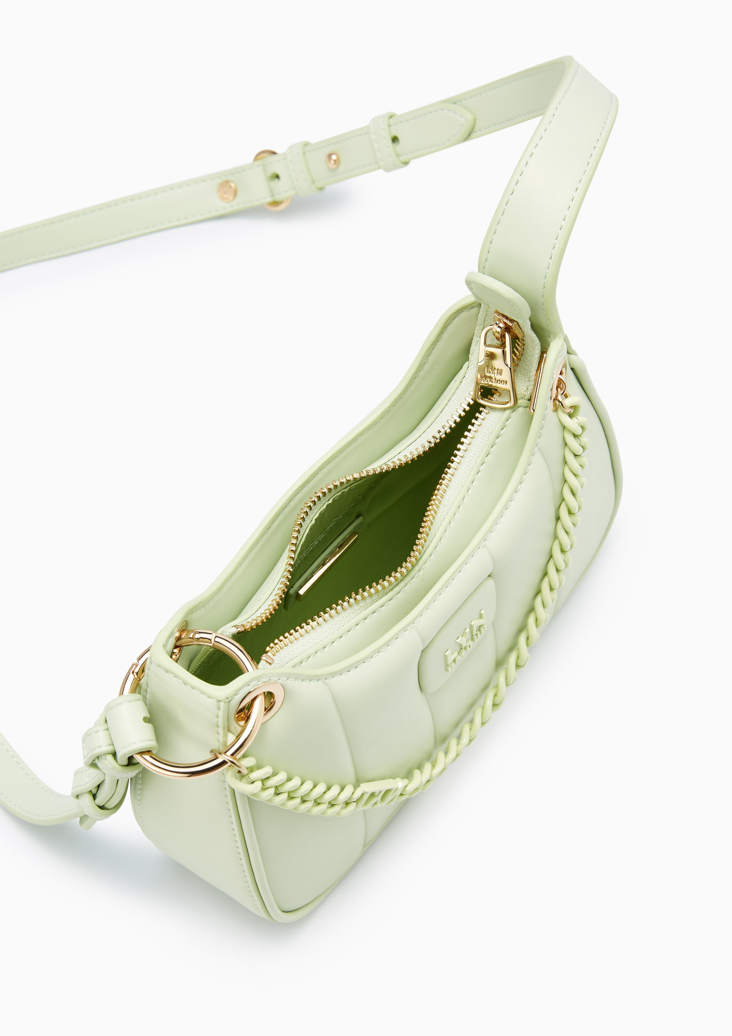 Patti Saddle Crossbody bag Light Green