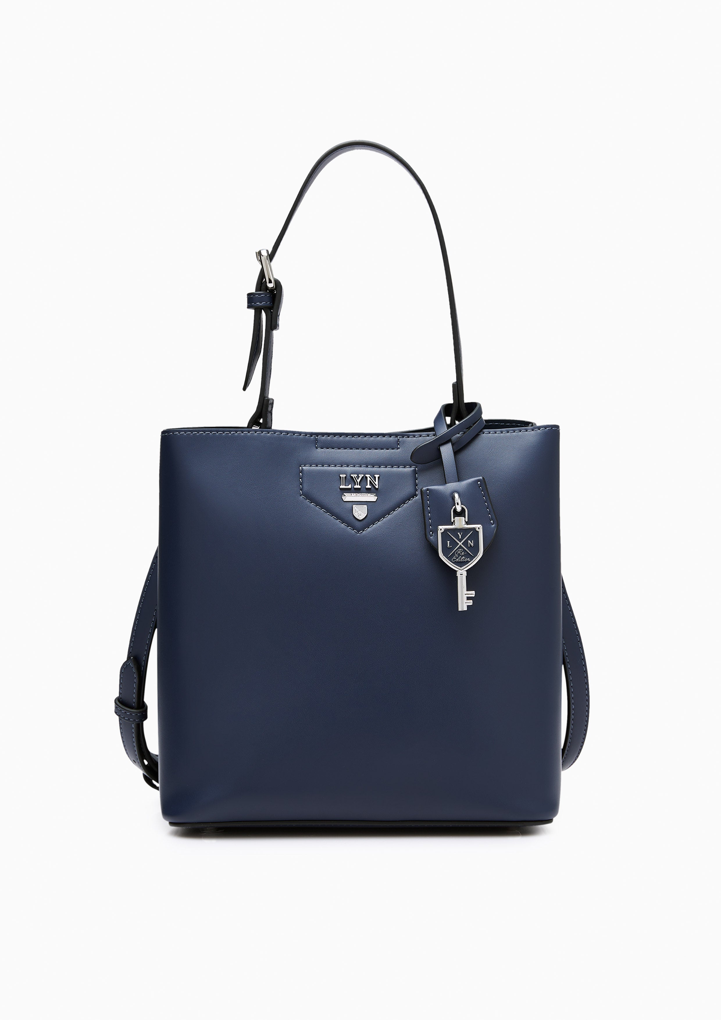 Astraea M Bucket Bag Navy