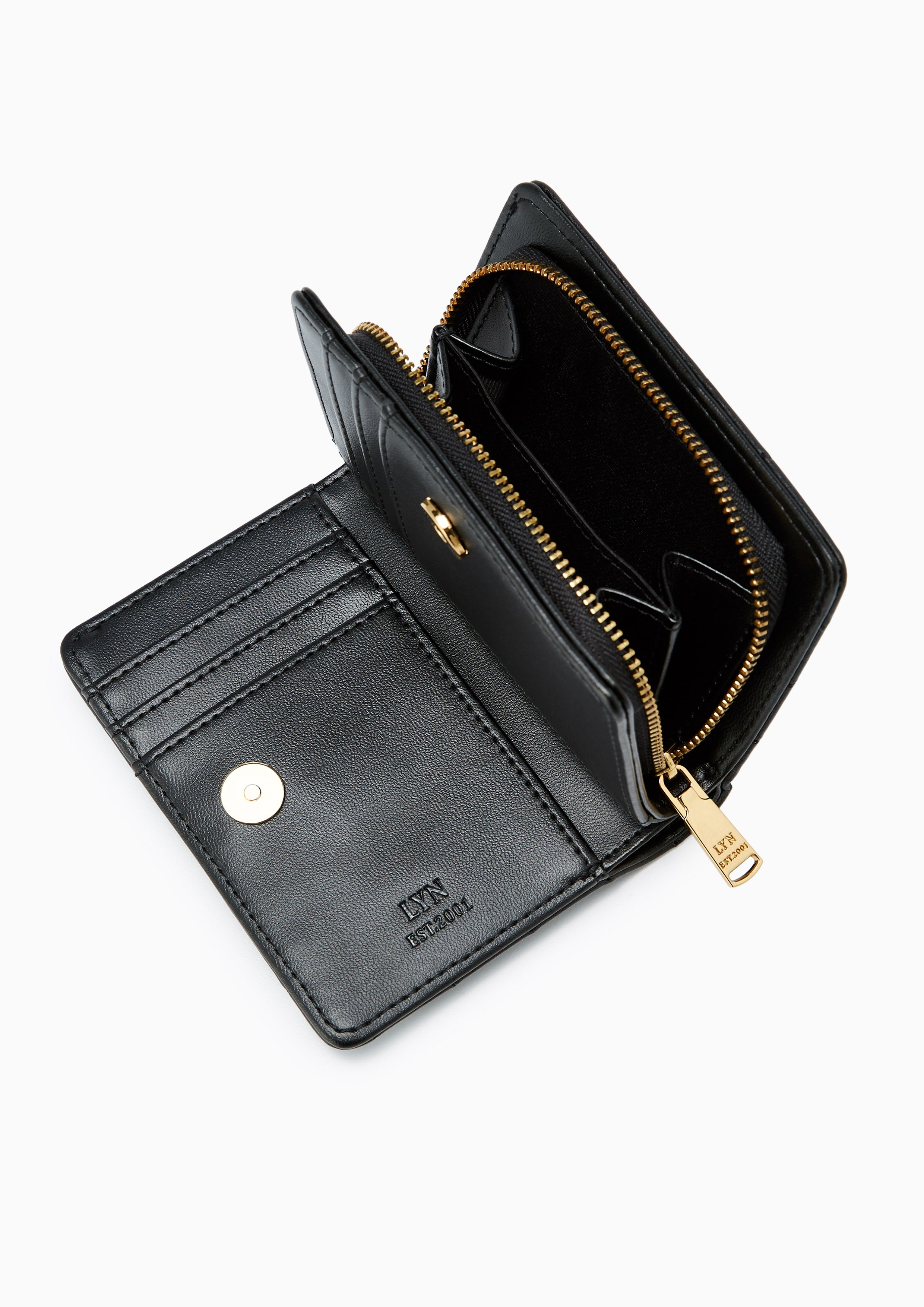 Sesia Short Wallet Black