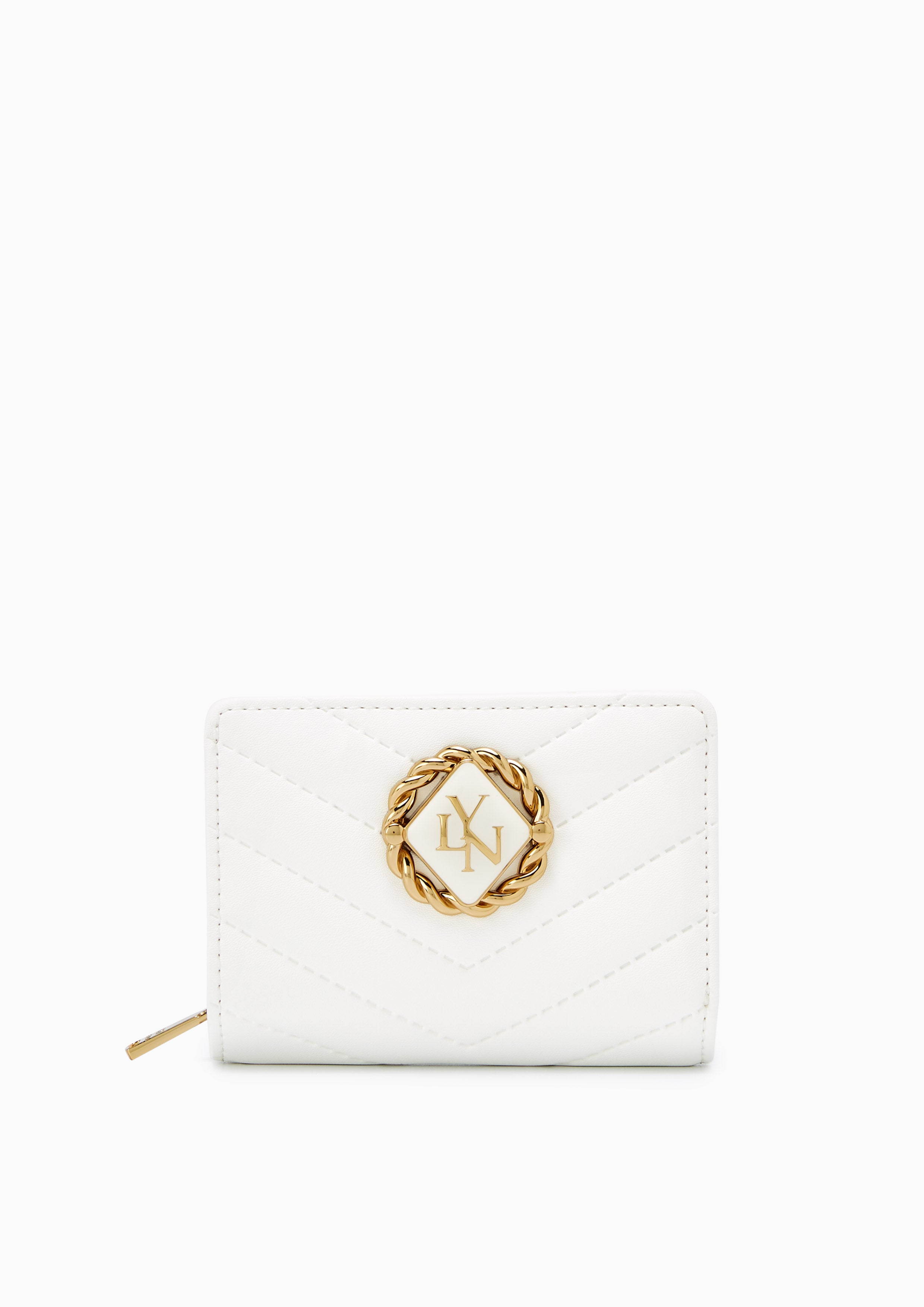 Sesia Short Wallet Ivory