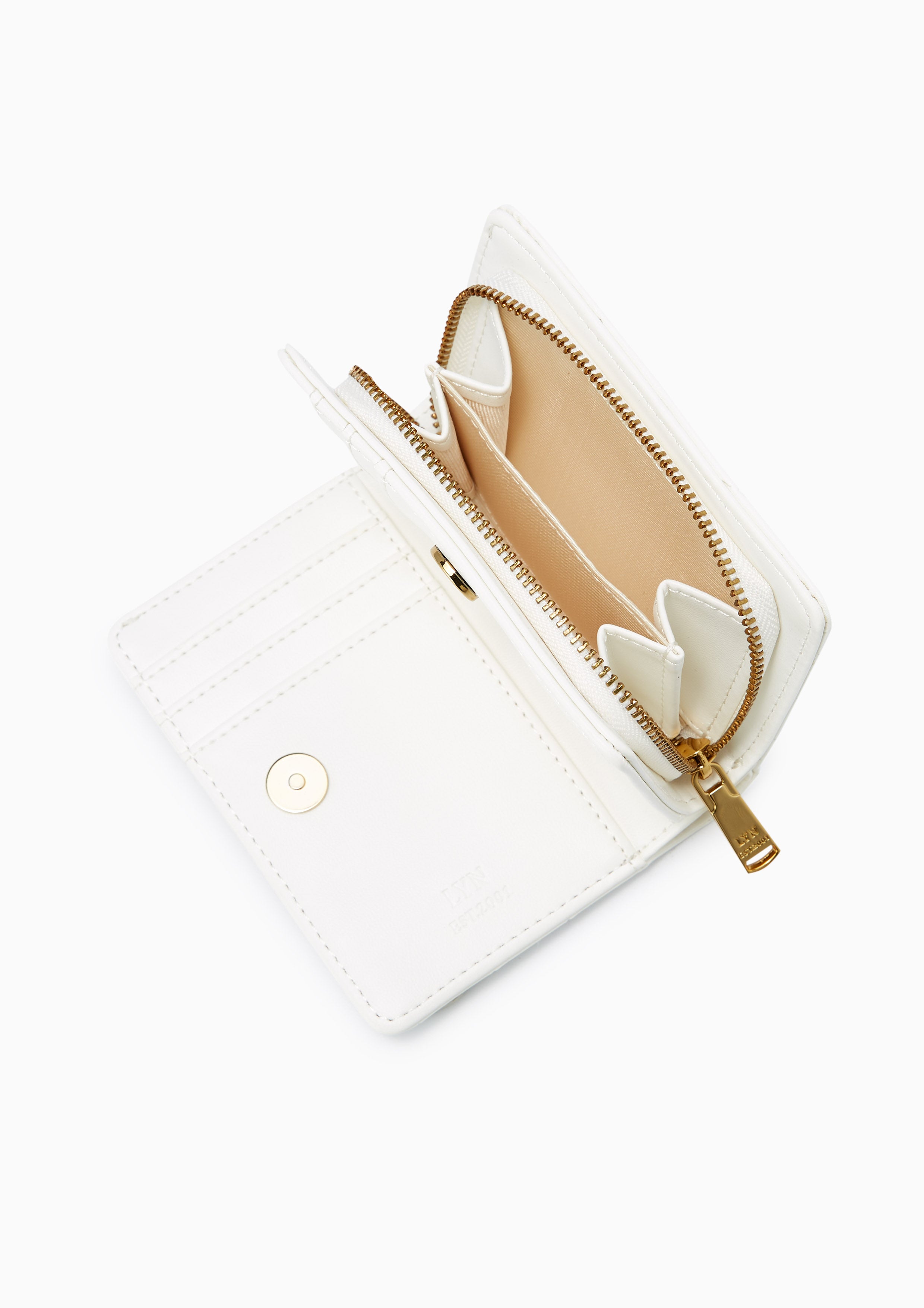 Sesia Short Wallet Ivory