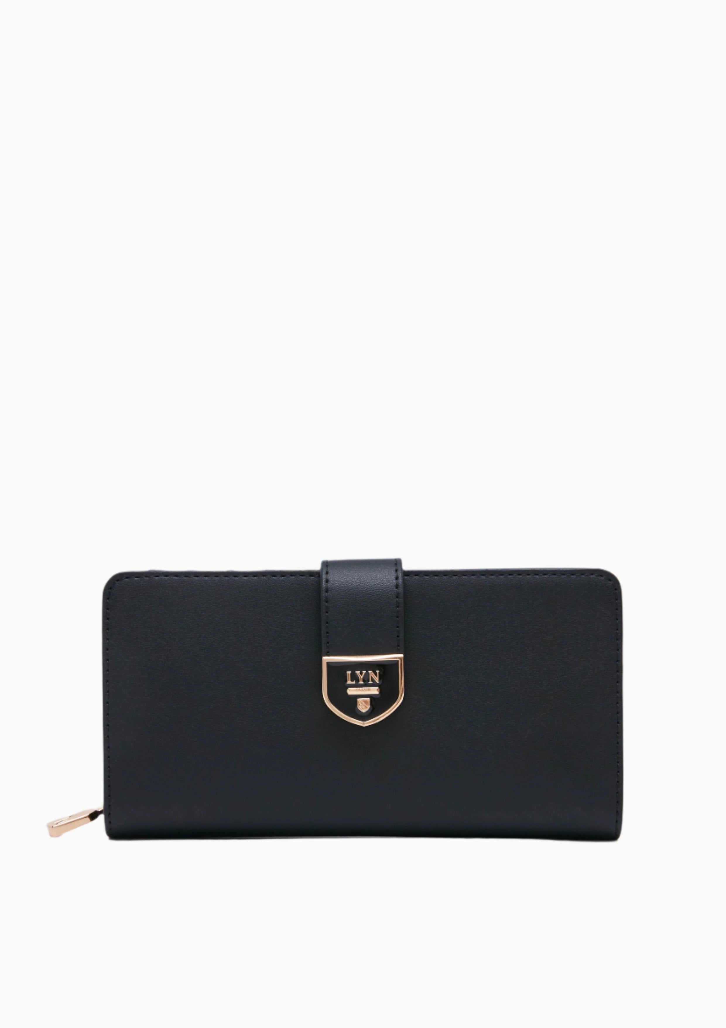 Athella Long Wallet Black