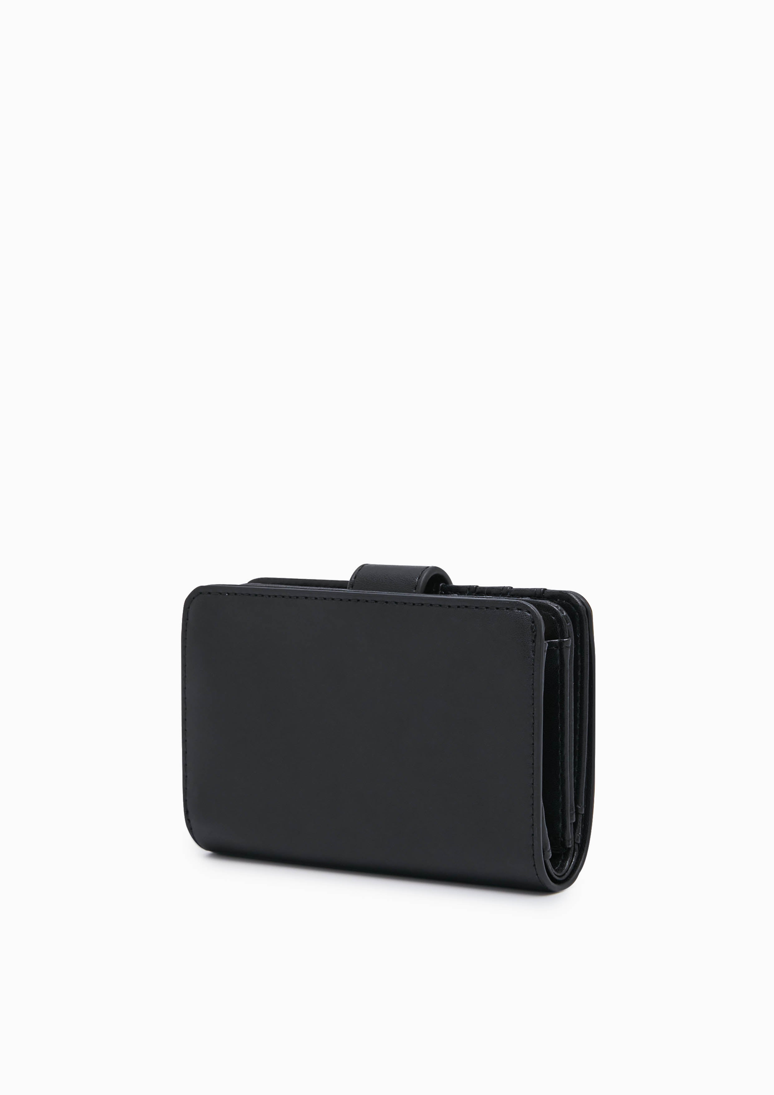 Athella Semi Short Wallet Black