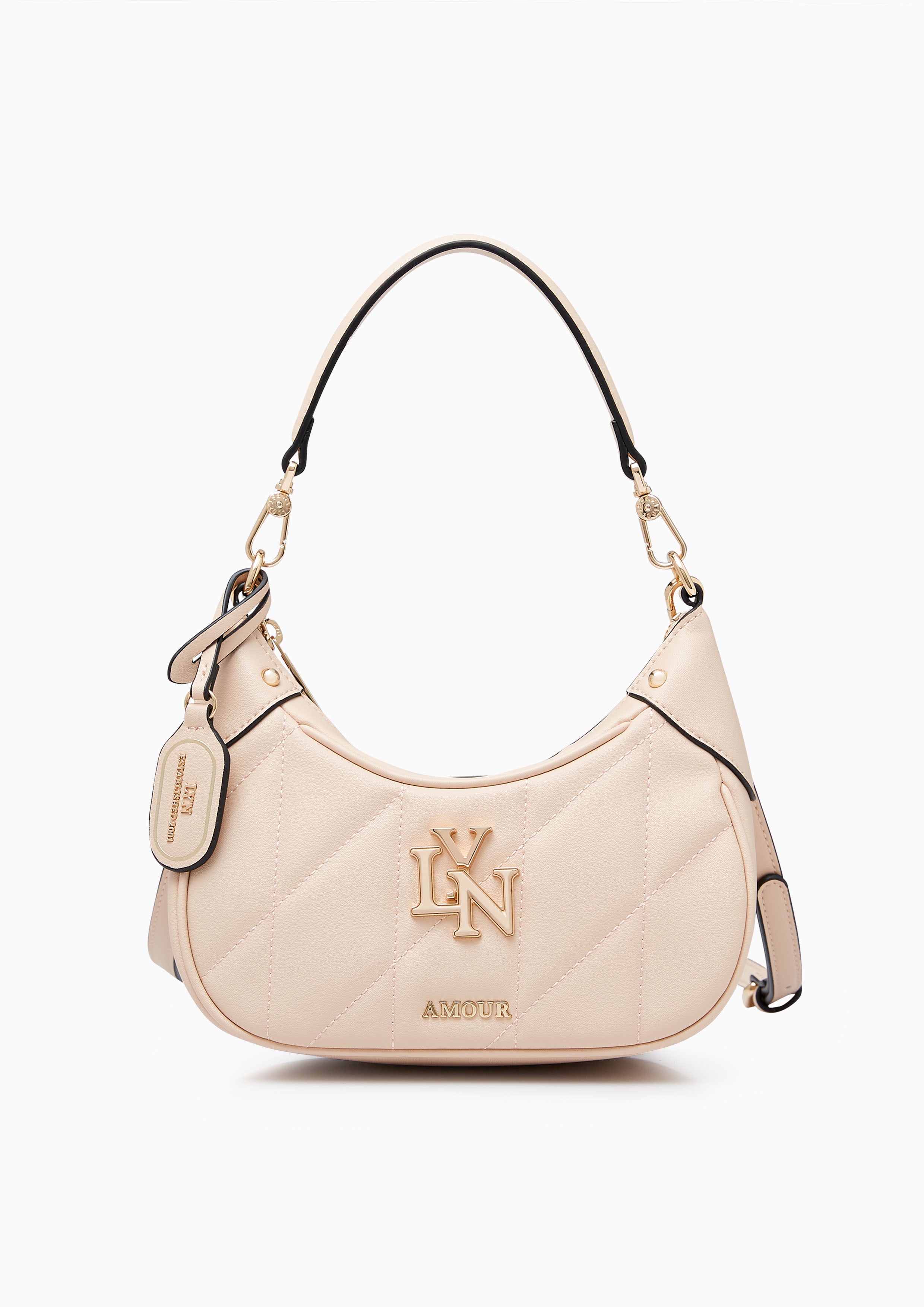 Gaston S Shoulder Bag Beige