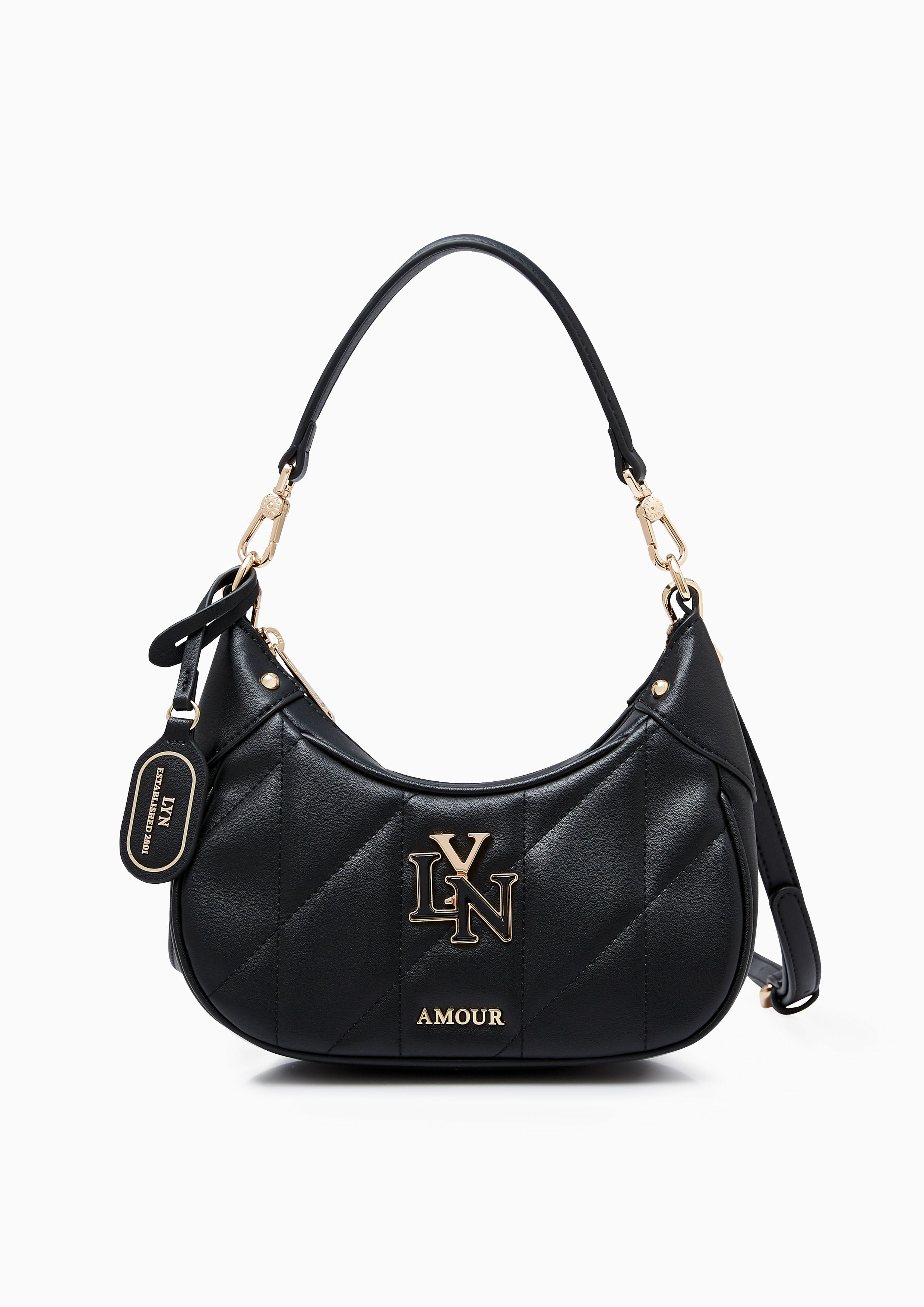 Gaston S Shoulder Bag Black