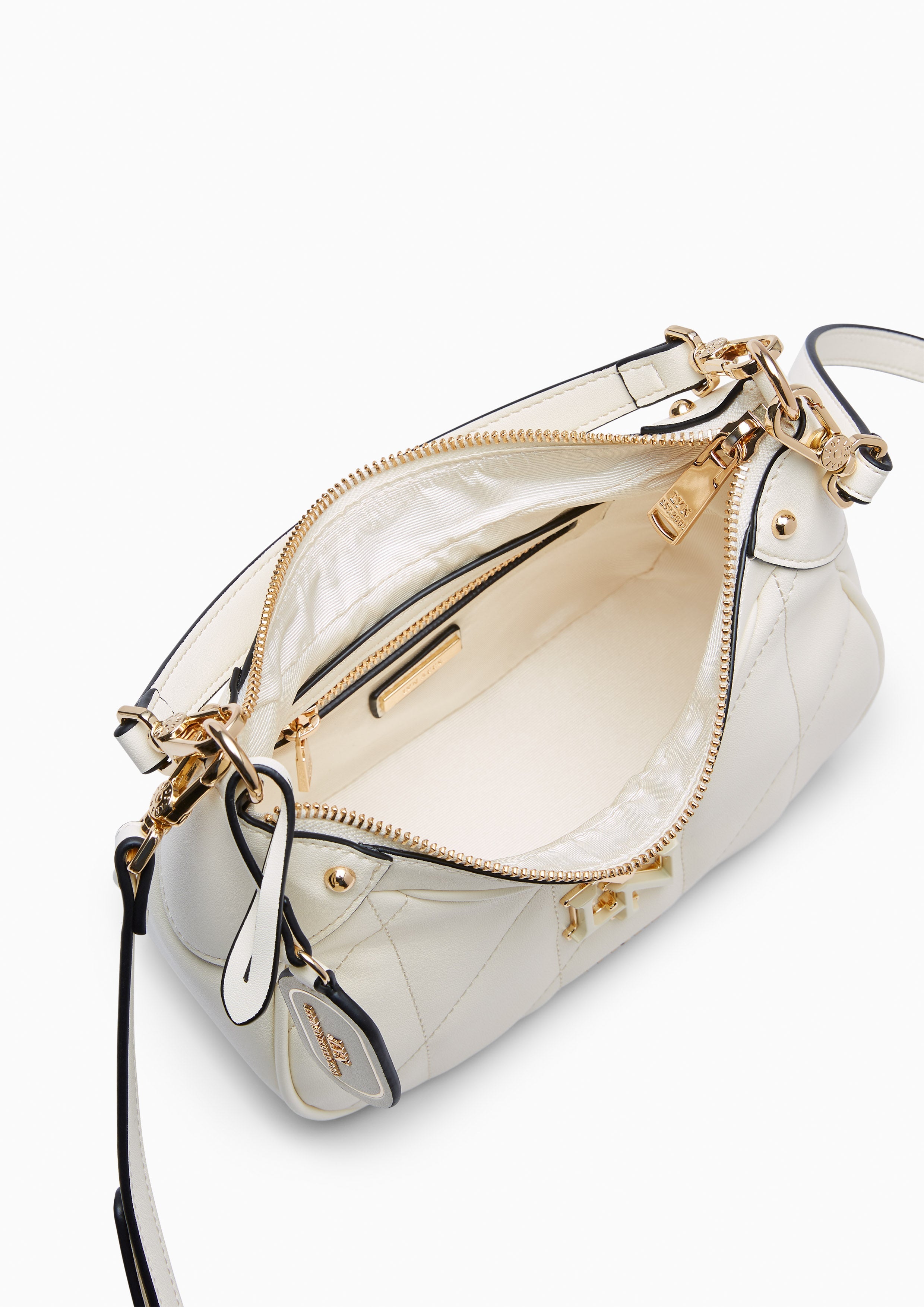 Gaston S Shoulder Bag Ivory