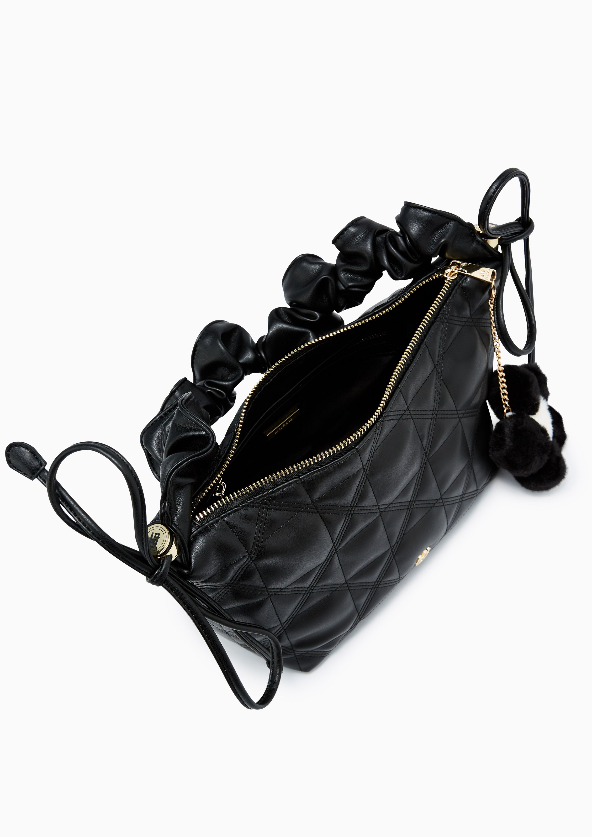 Nadena Mini Hobo Shoulderbag Black