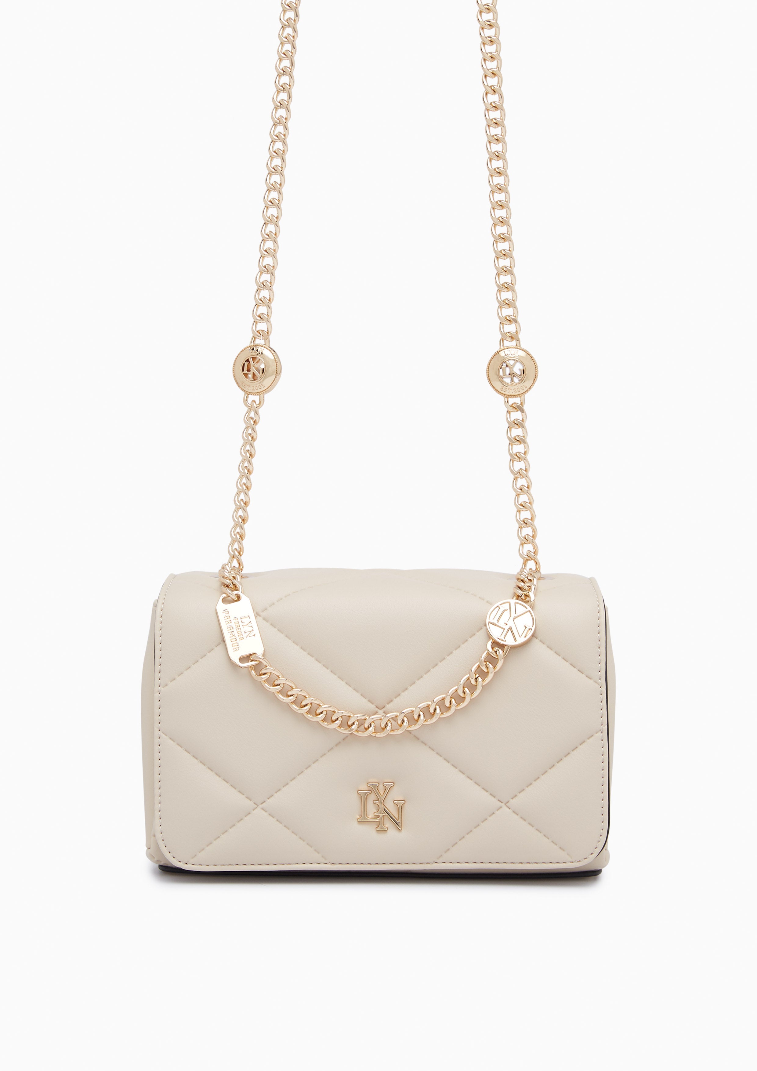 Dani S Crossbody Bag Beige