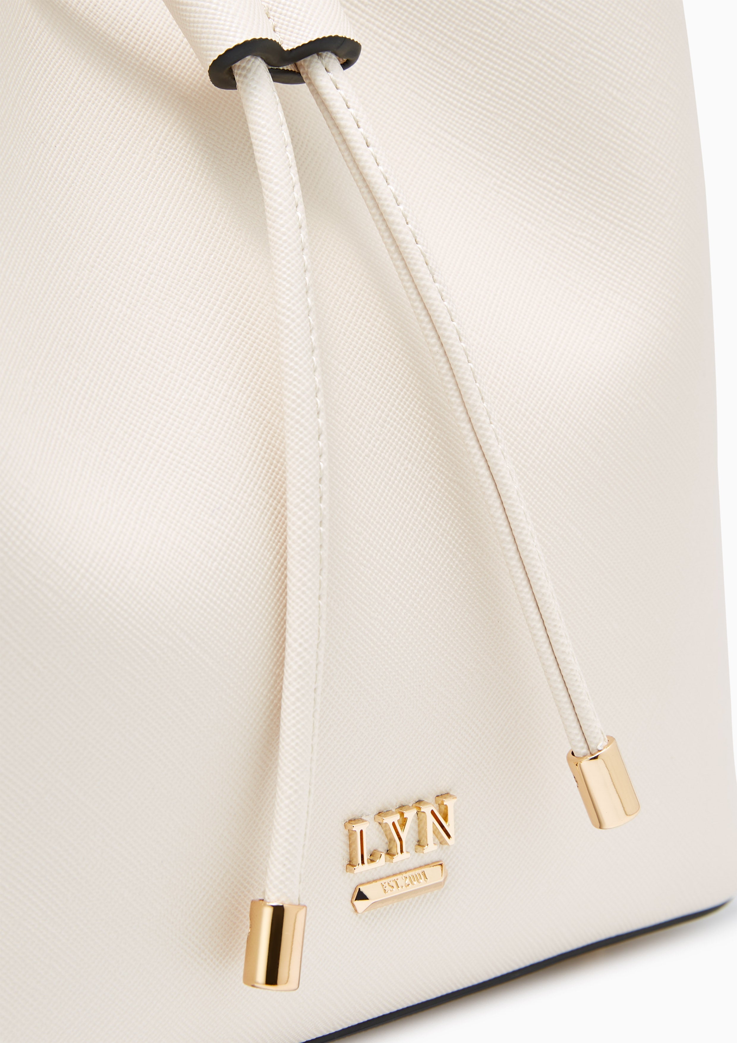 Gareth II Bucket Bag Beige