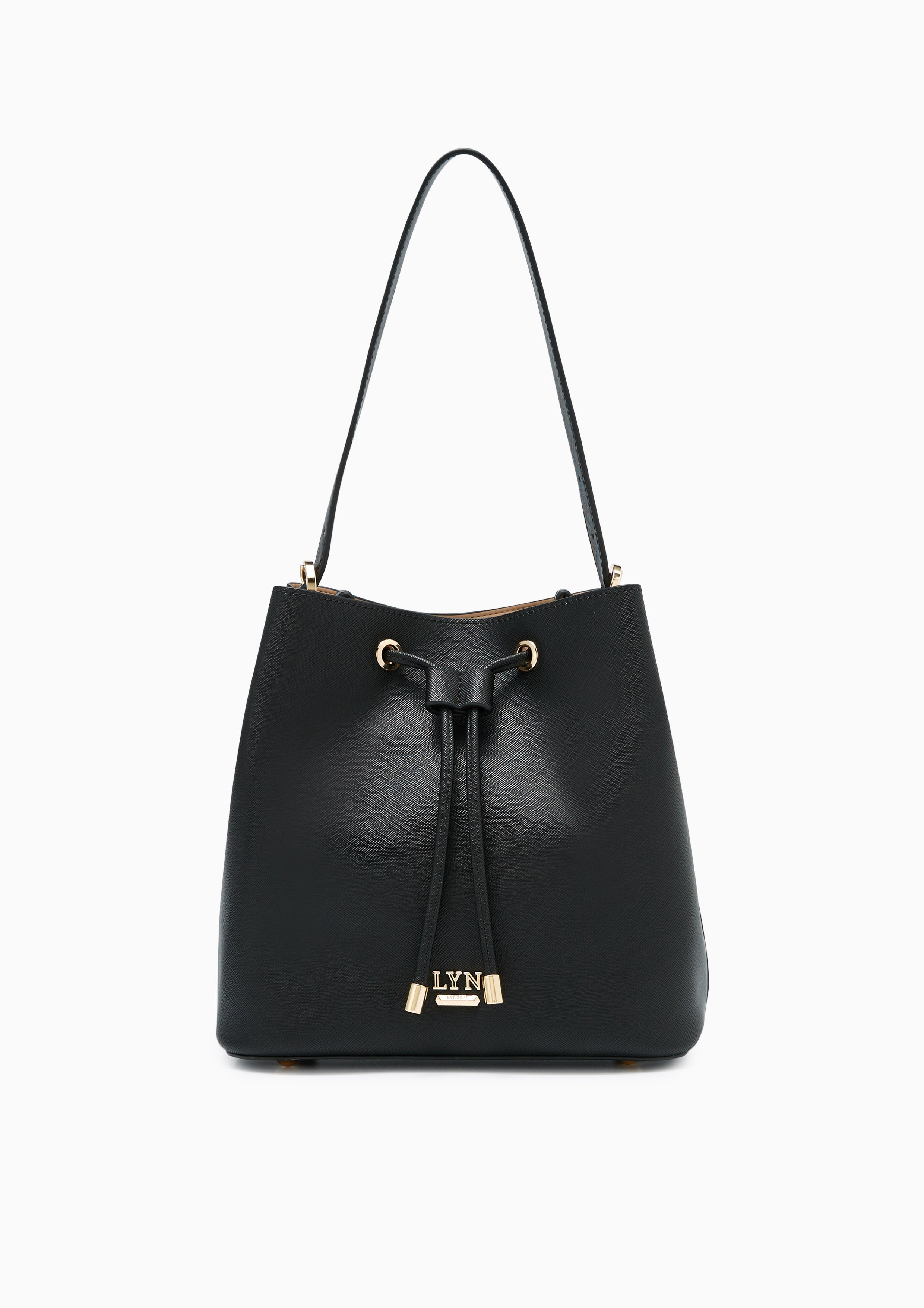 Gareth II Bucket Bag Black