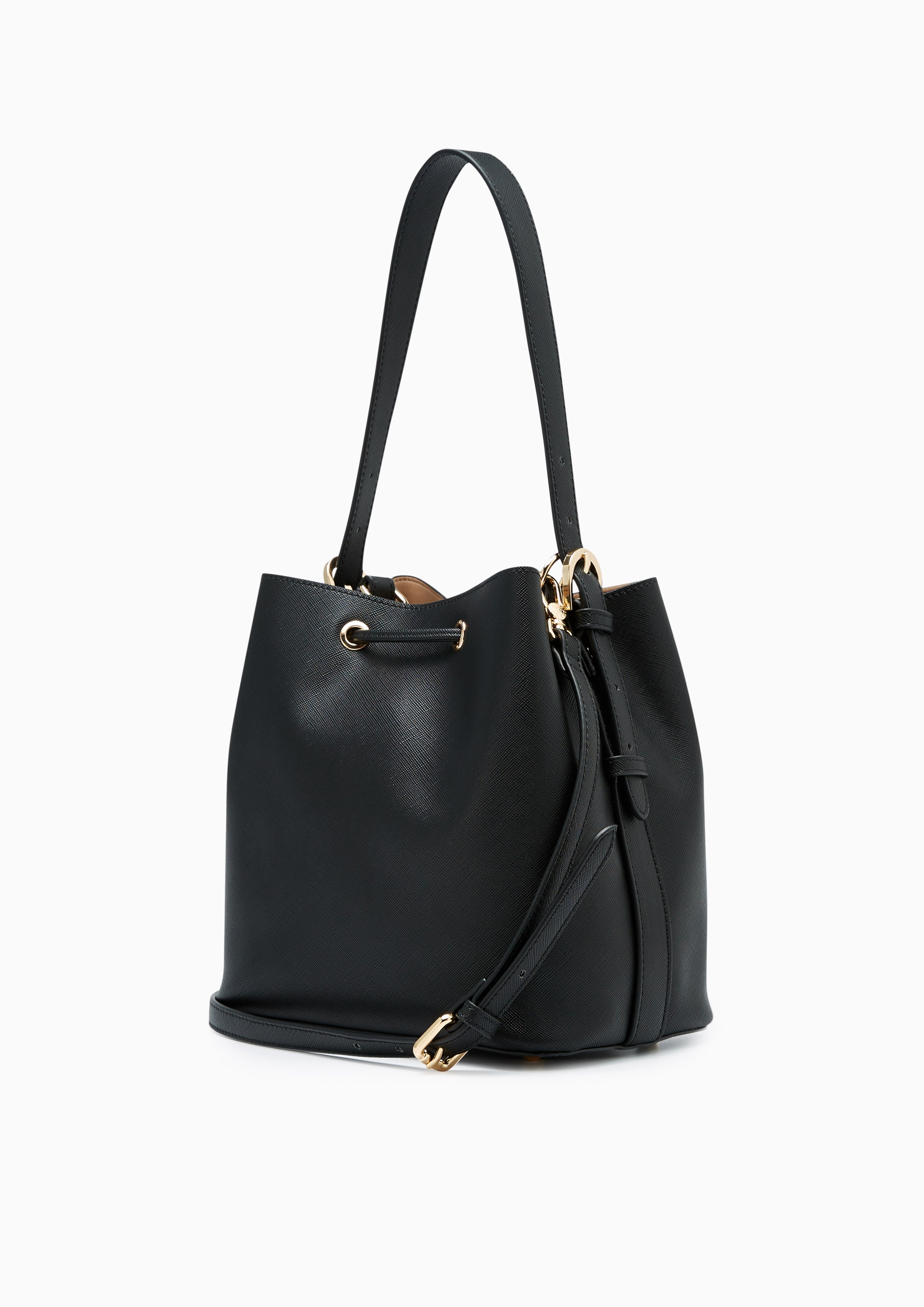 Gareth II Bucket Bag Black