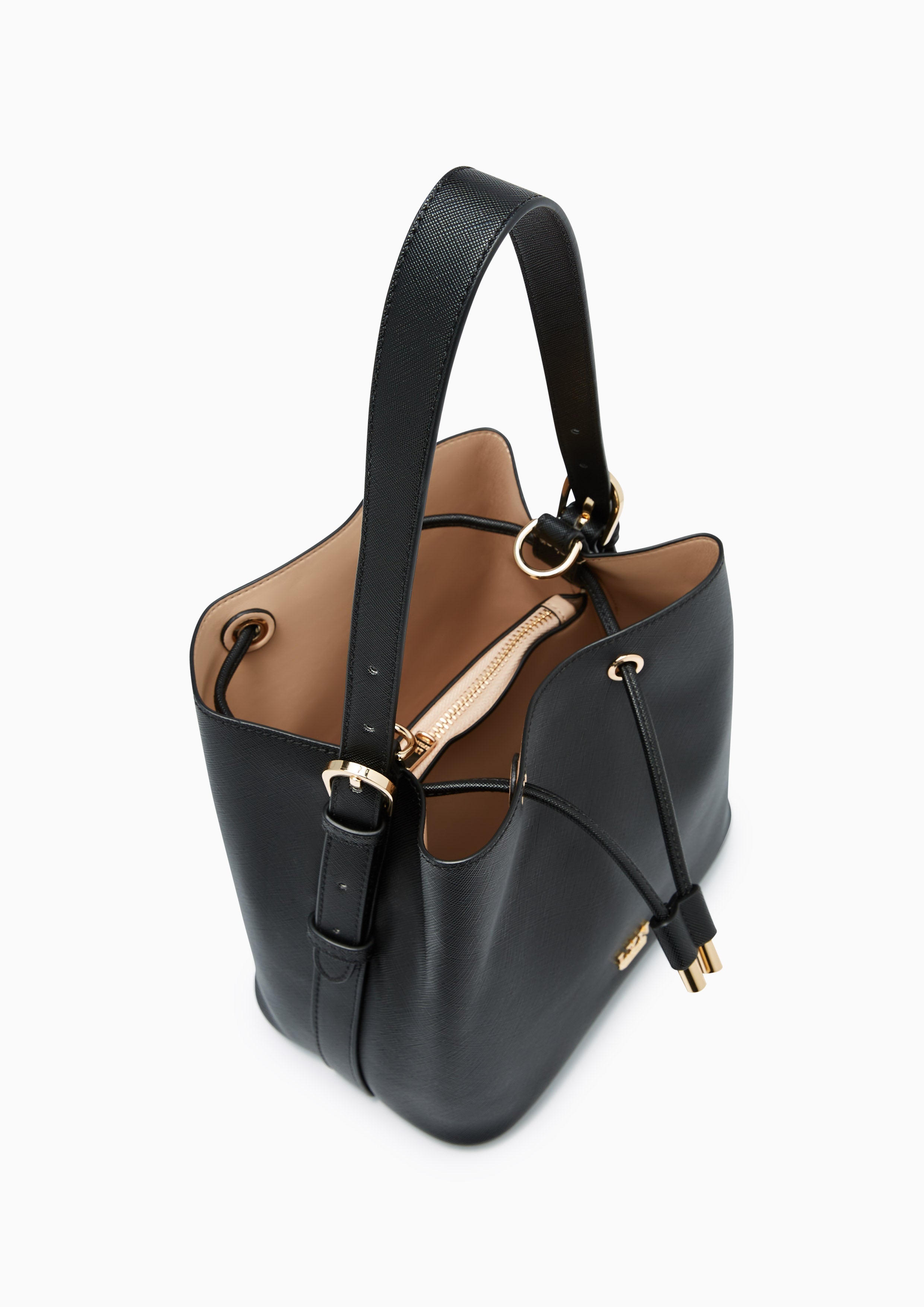 Gareth II Bucket Bag Black