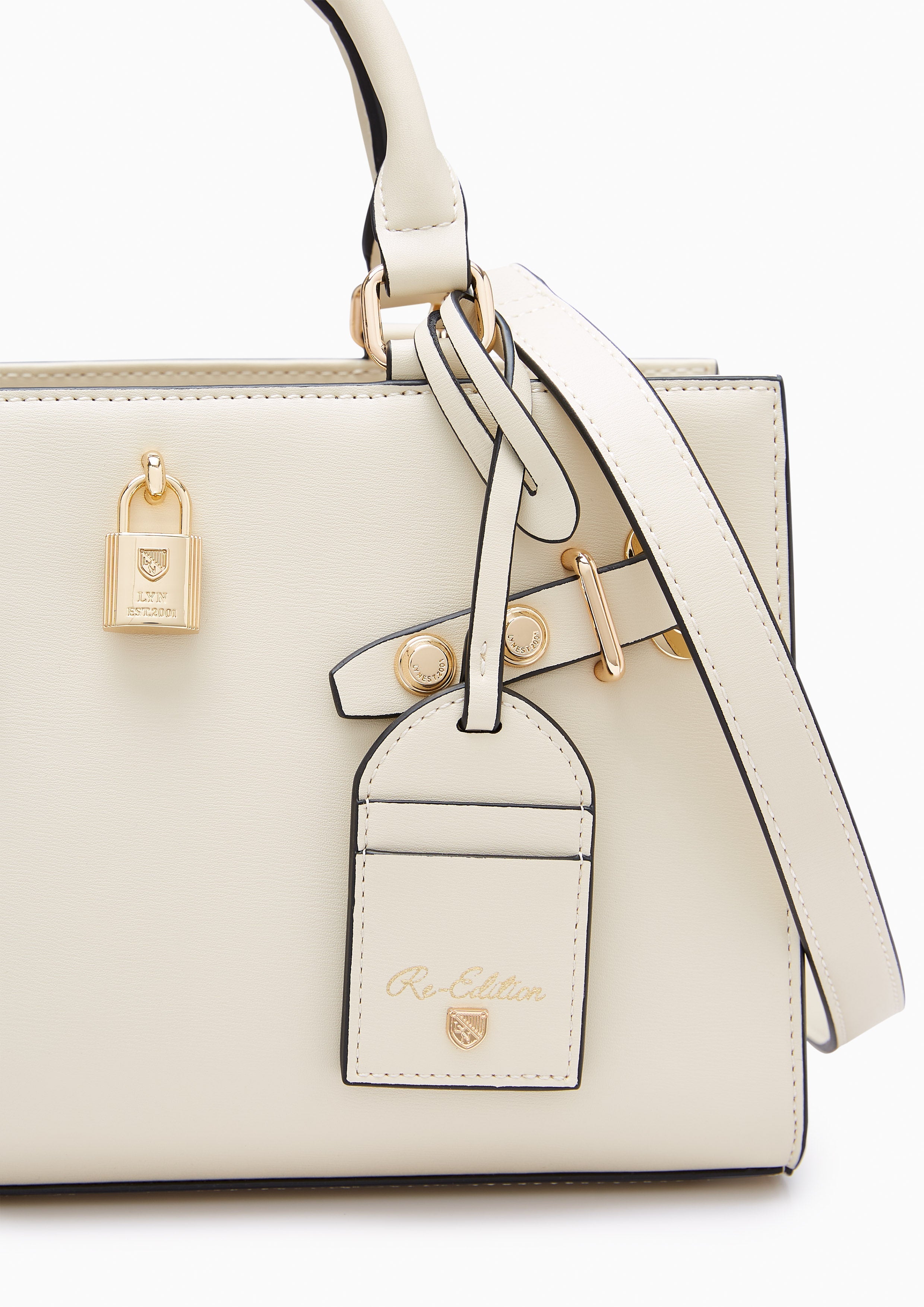 Raff M Crossbody Bag Ivory