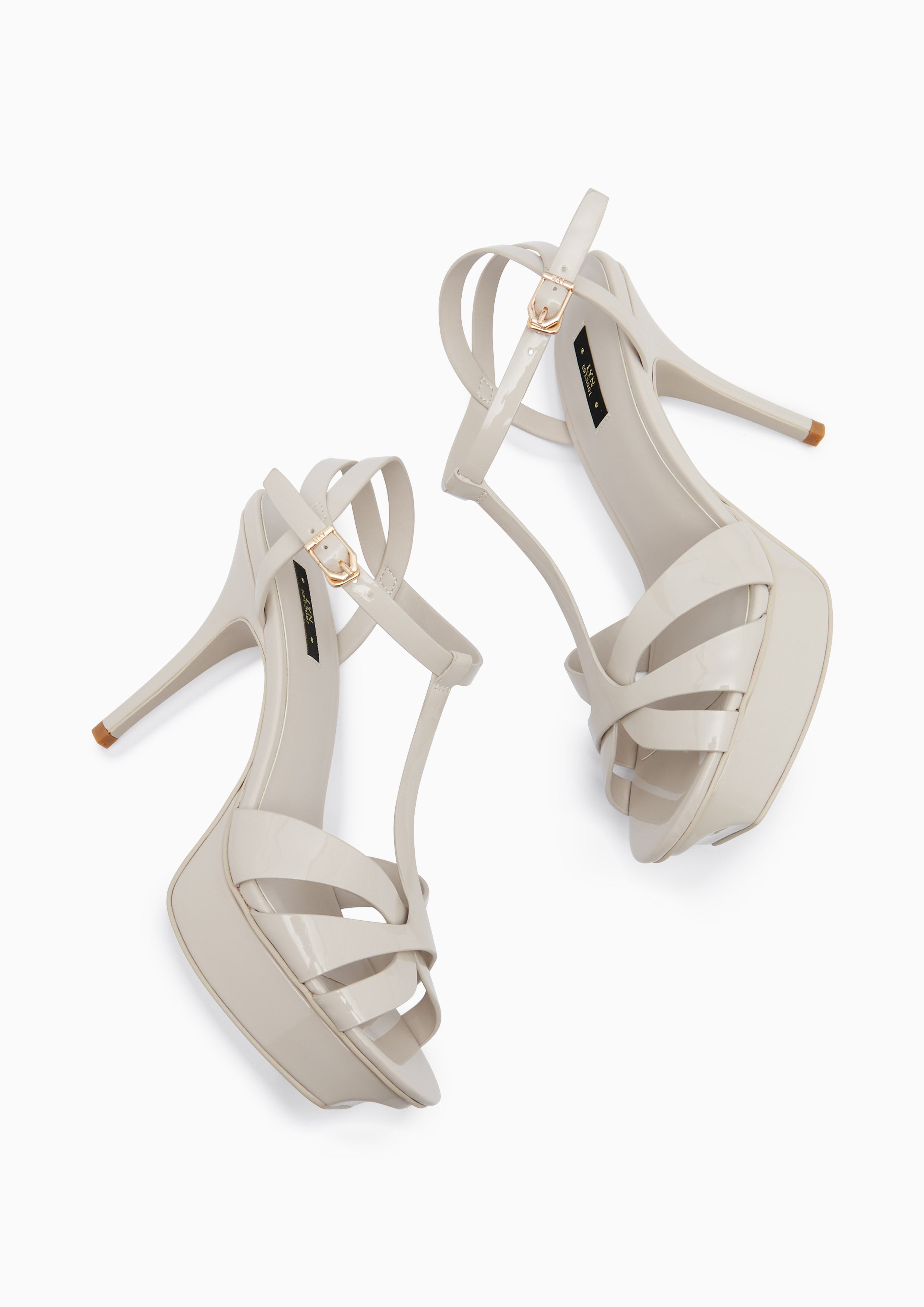 Sabella Platform High Heels Ivory