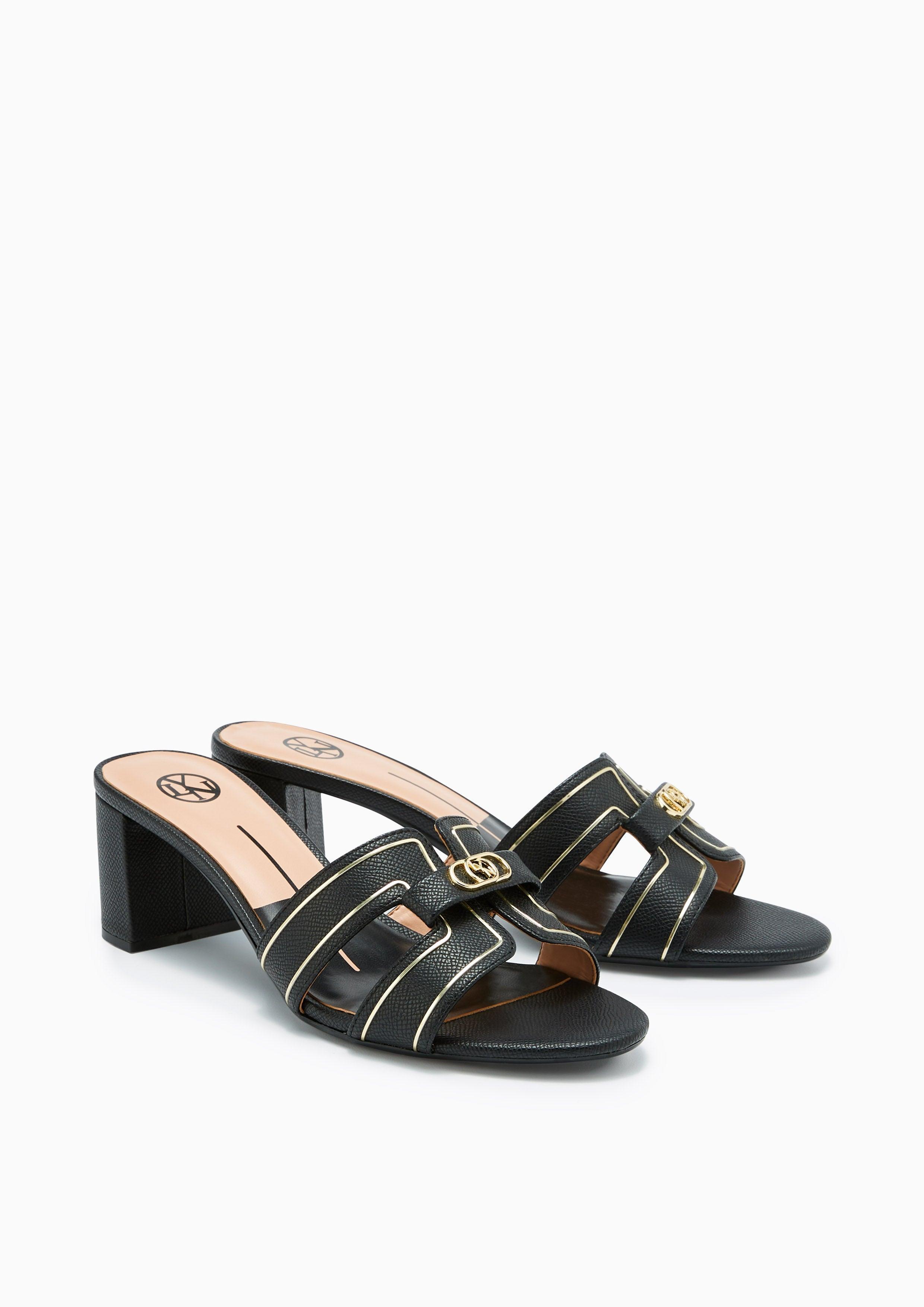 Hey Mid Heels Black