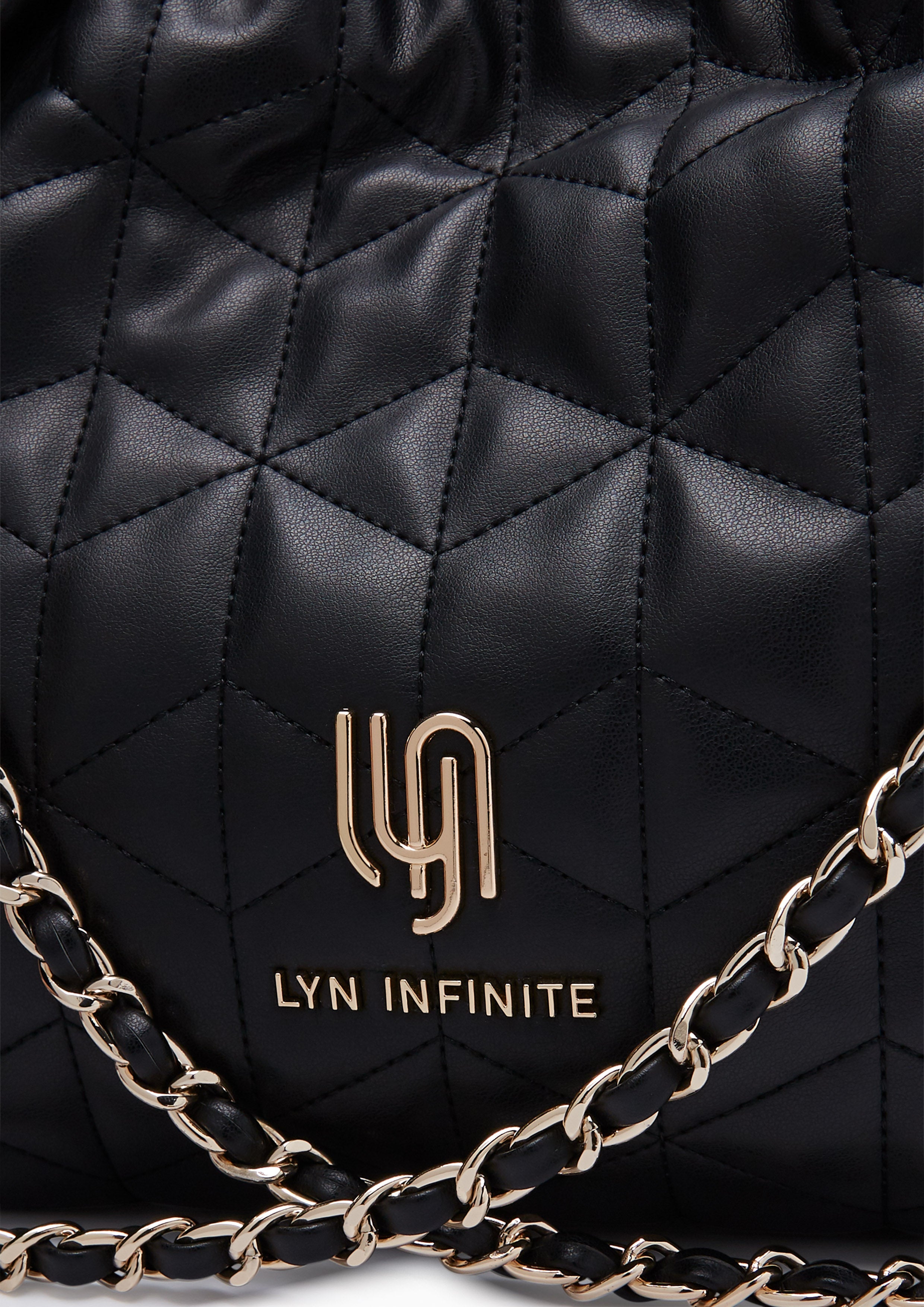 Monet Shoulder Infinite L Shoulder Bag Black