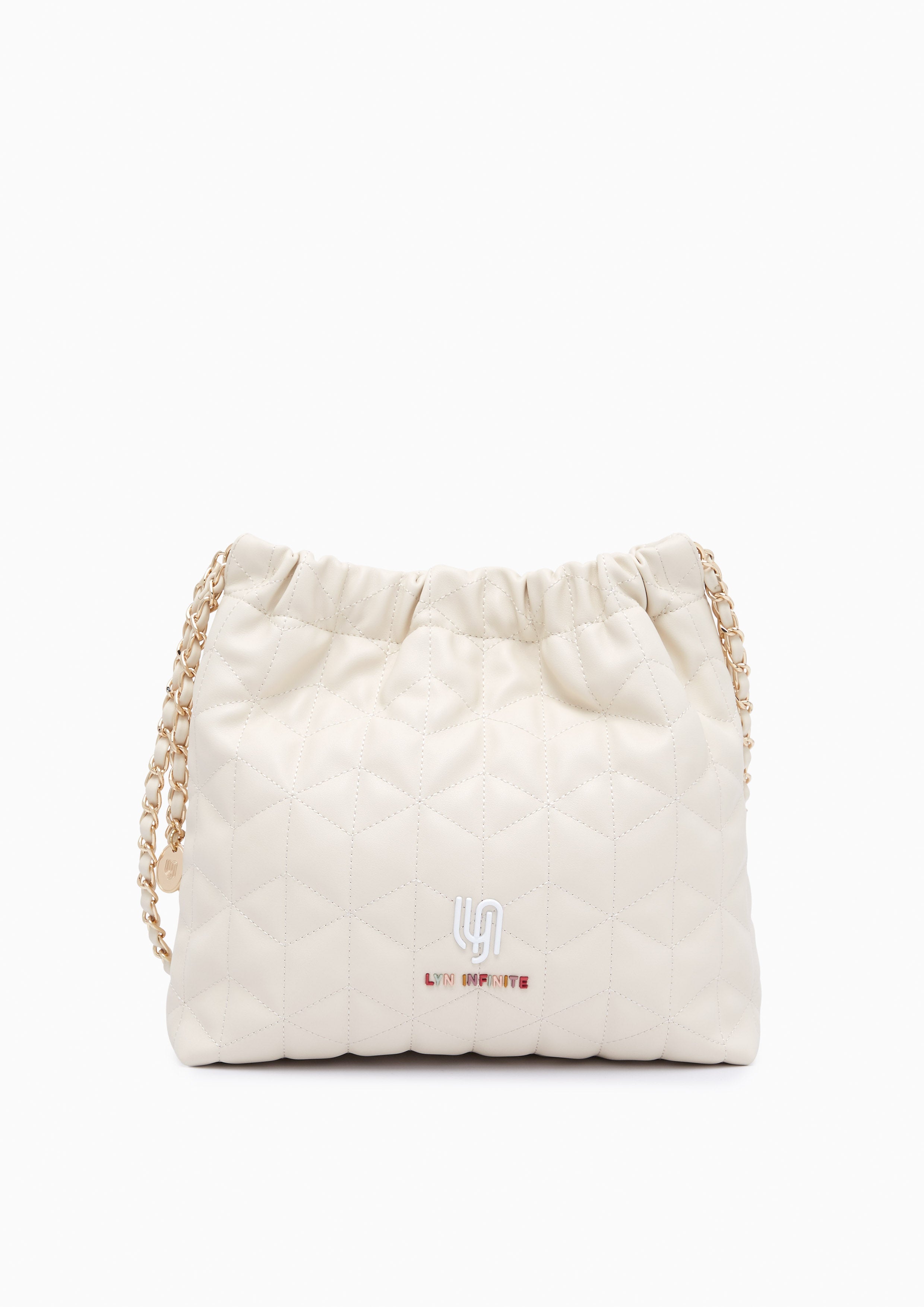 Monet Shoulder Infinite L Shoulder Bag Ivory