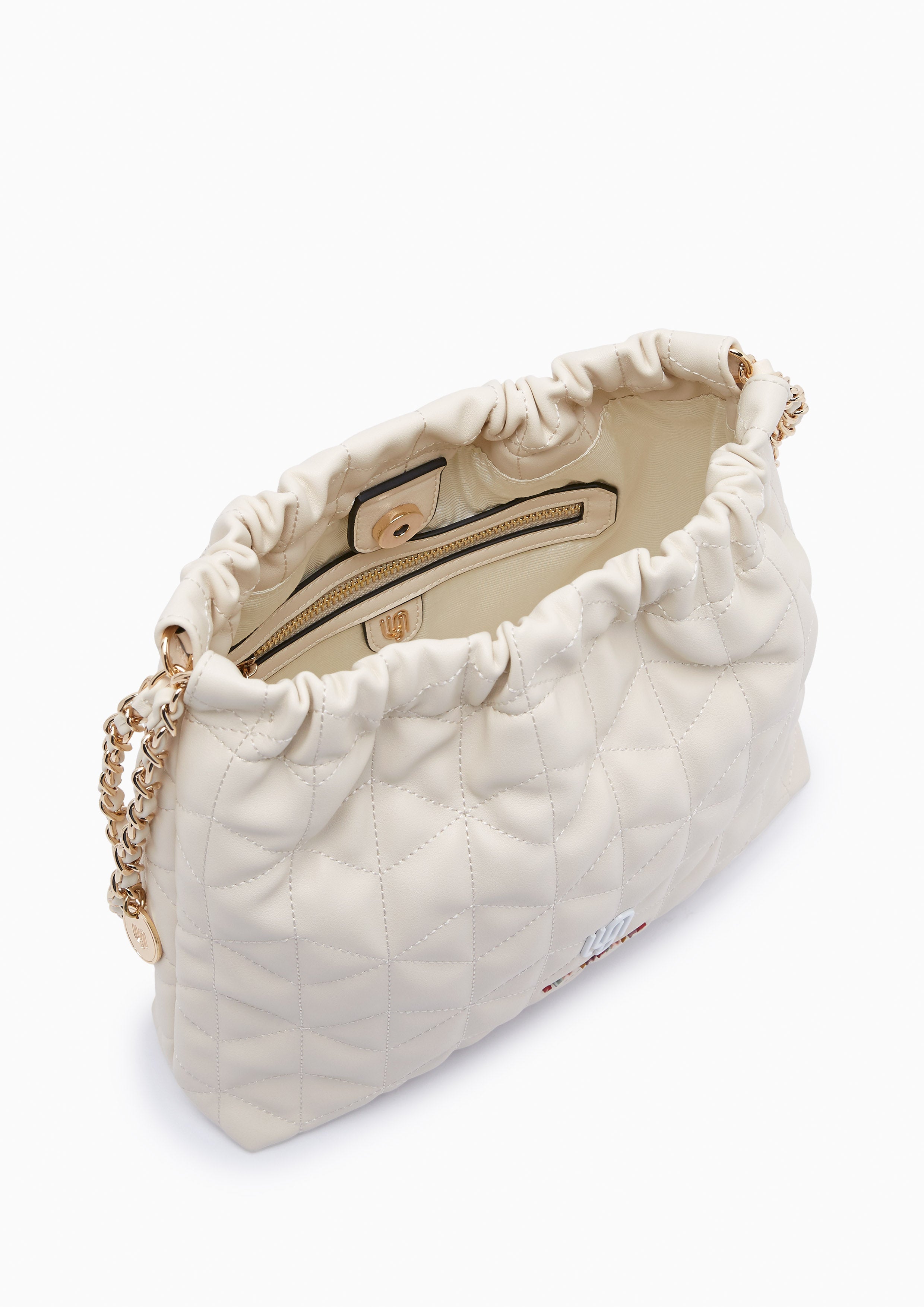 Monet Shoulder Infinite L Shoulder Bag Ivory