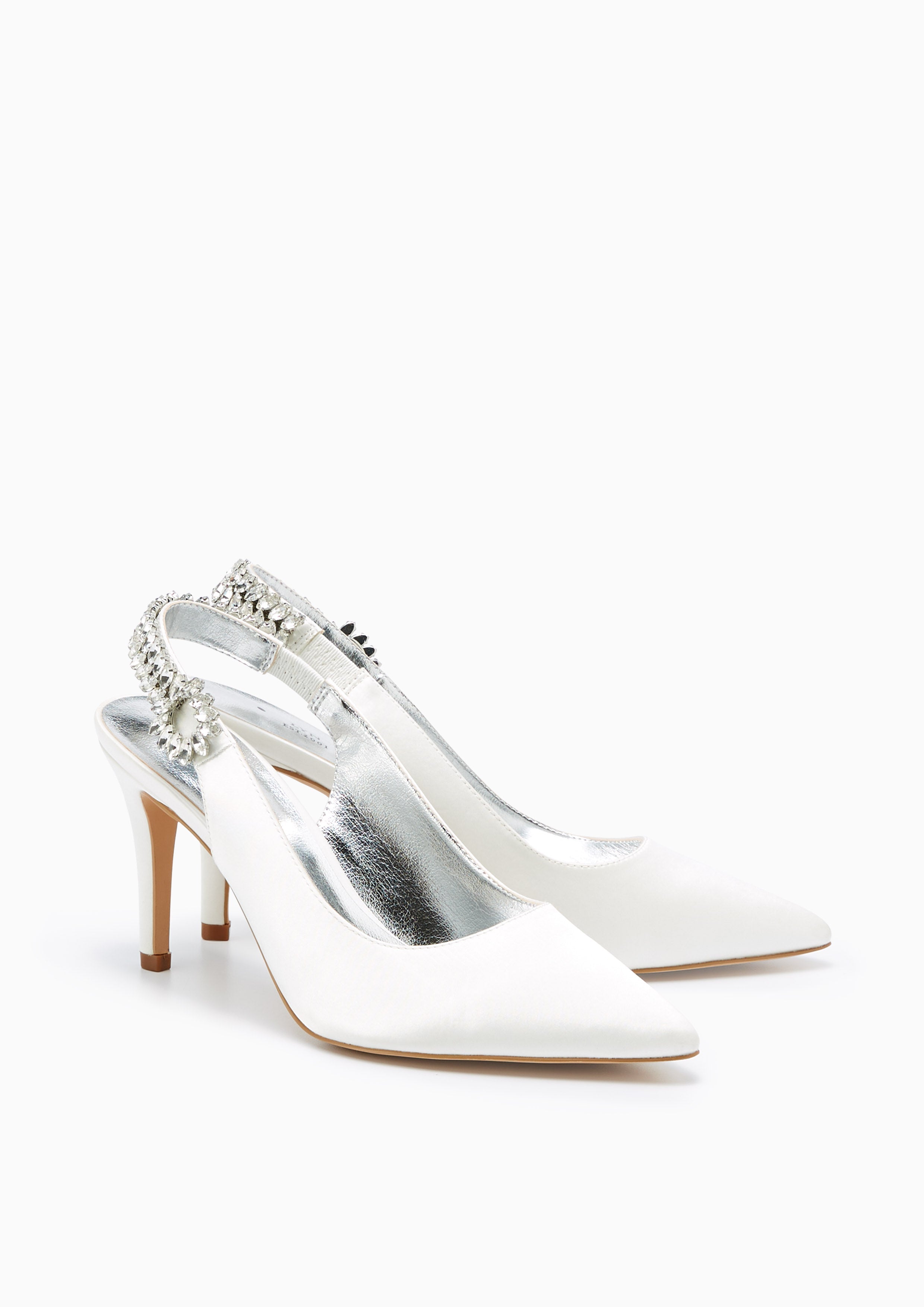 Badgley mischka paxton pointy toe slingback pump on sale