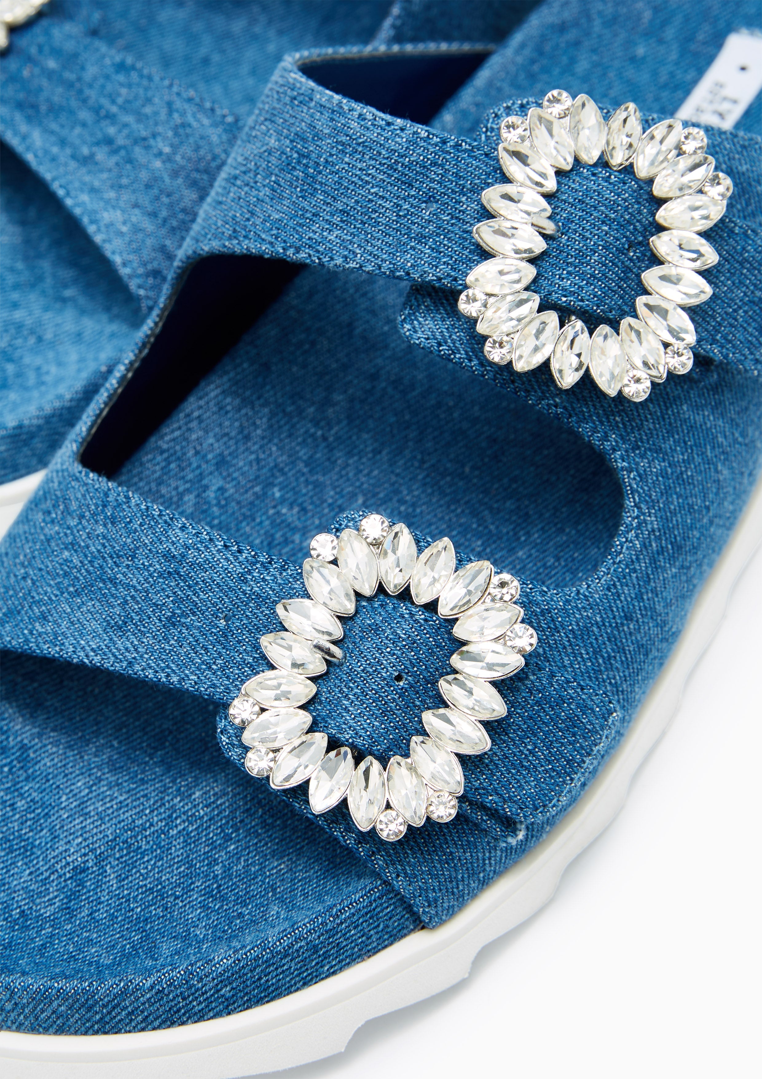 Veeni Denim Sandals Blue