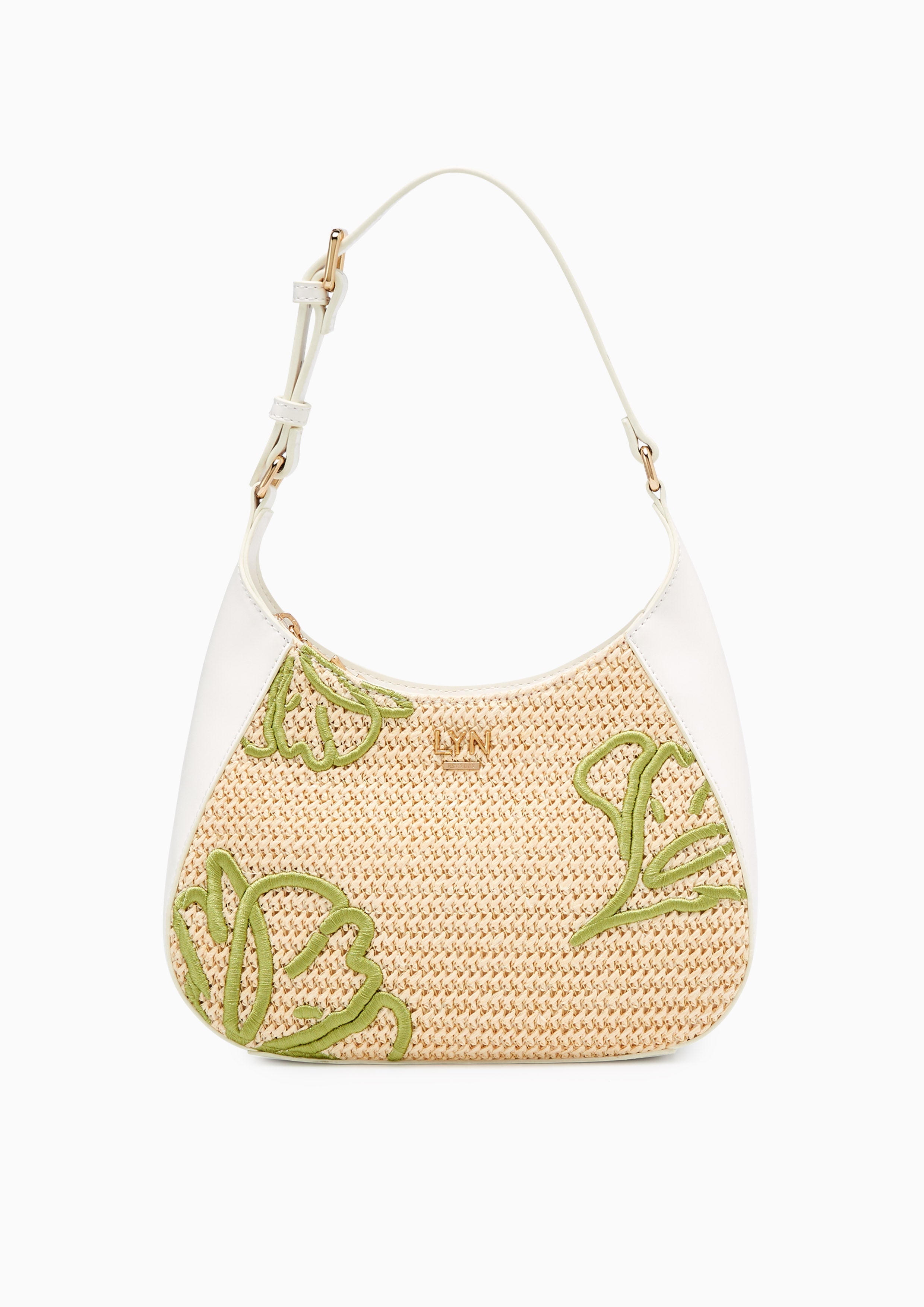 Peony Shoulder Bag Beige