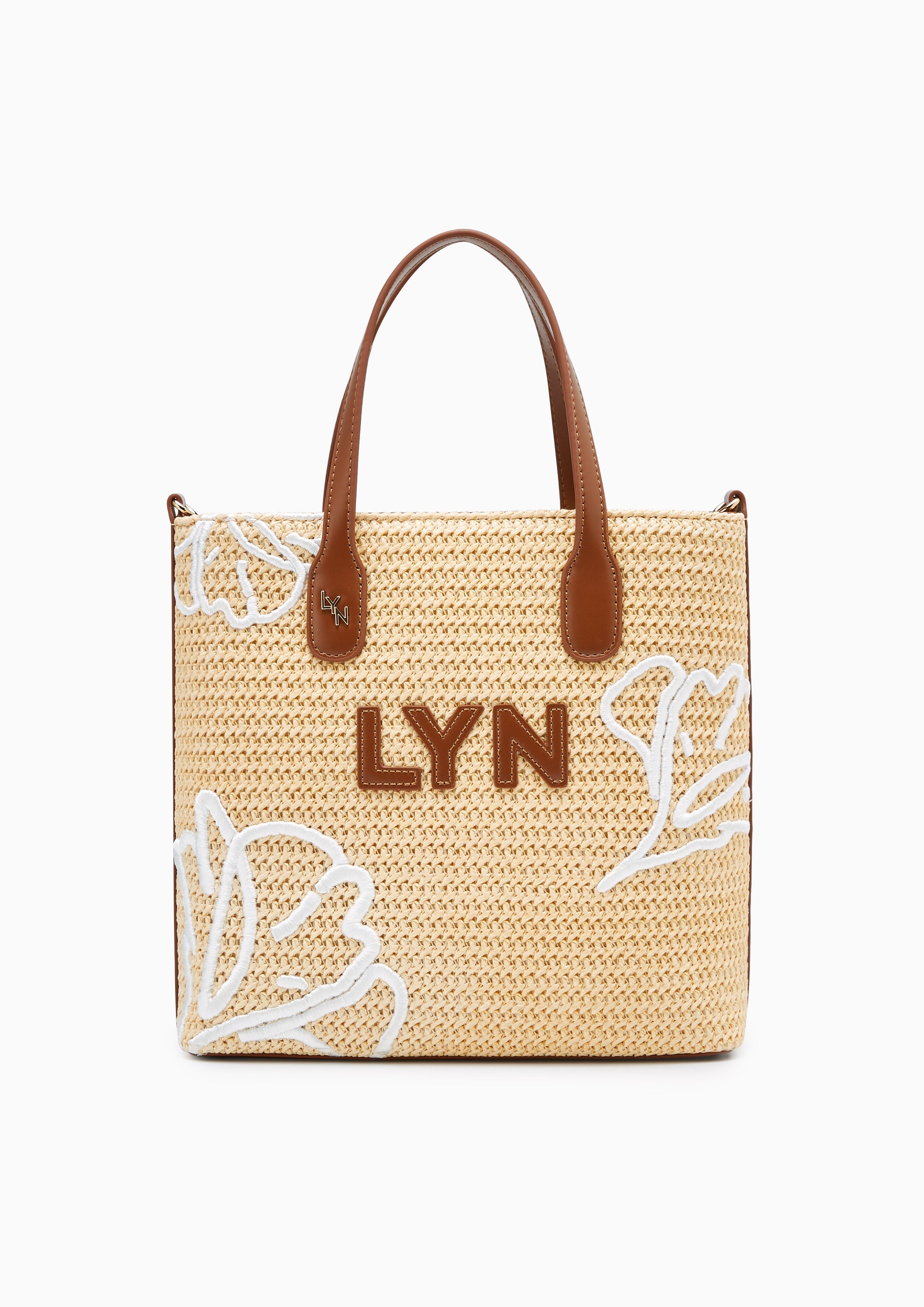 Peony Tote Bag Beige