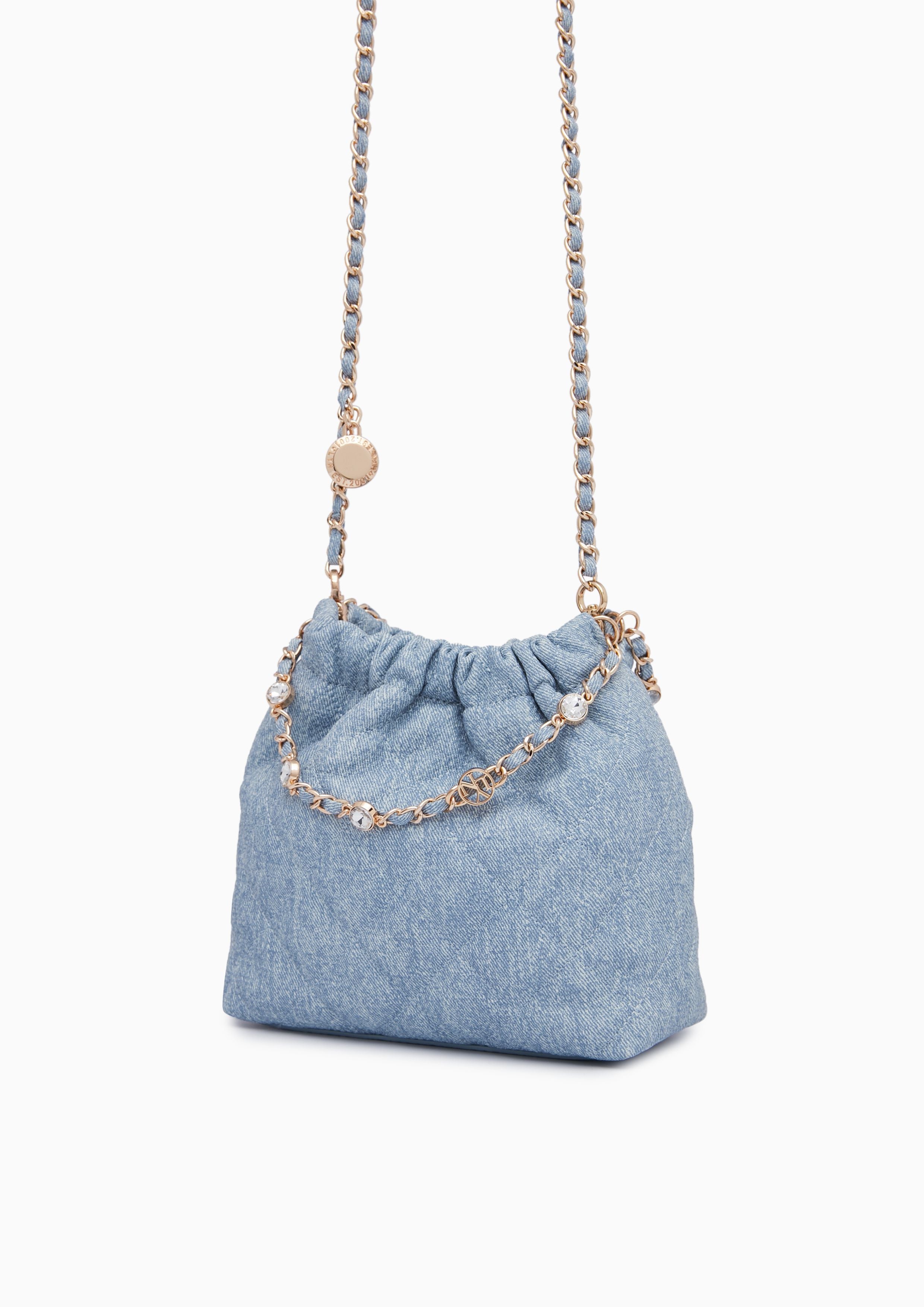 Fontia Mini Denim Shoulderbag Blue