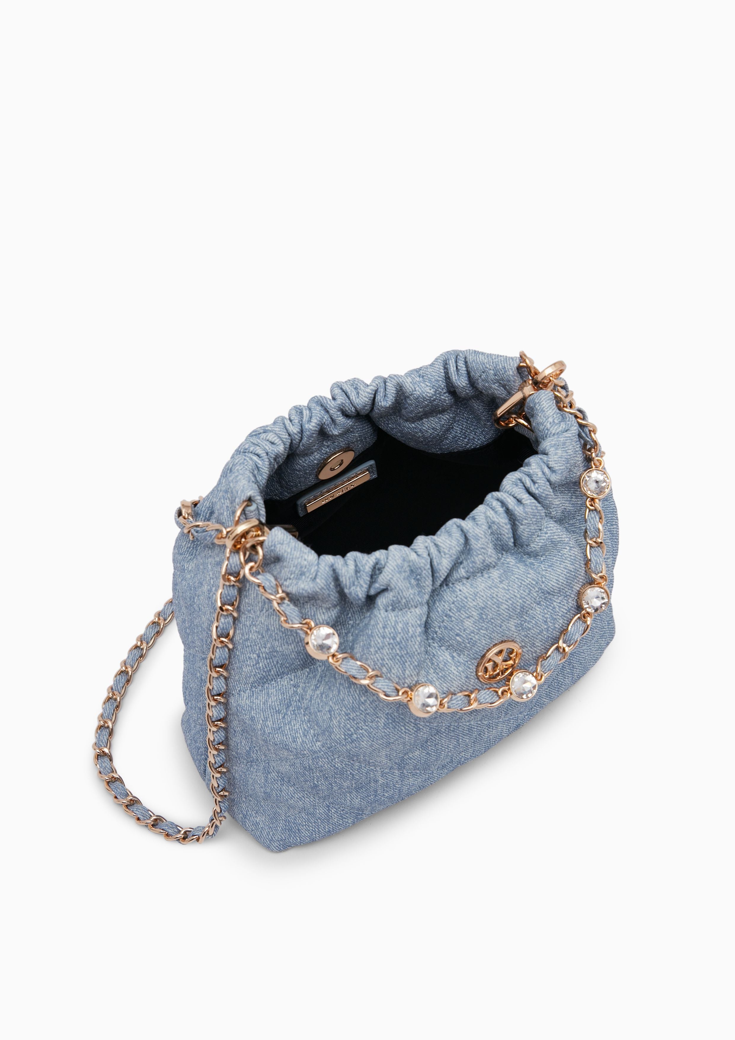 Fontia Mini Denim Shoulderbag Blue