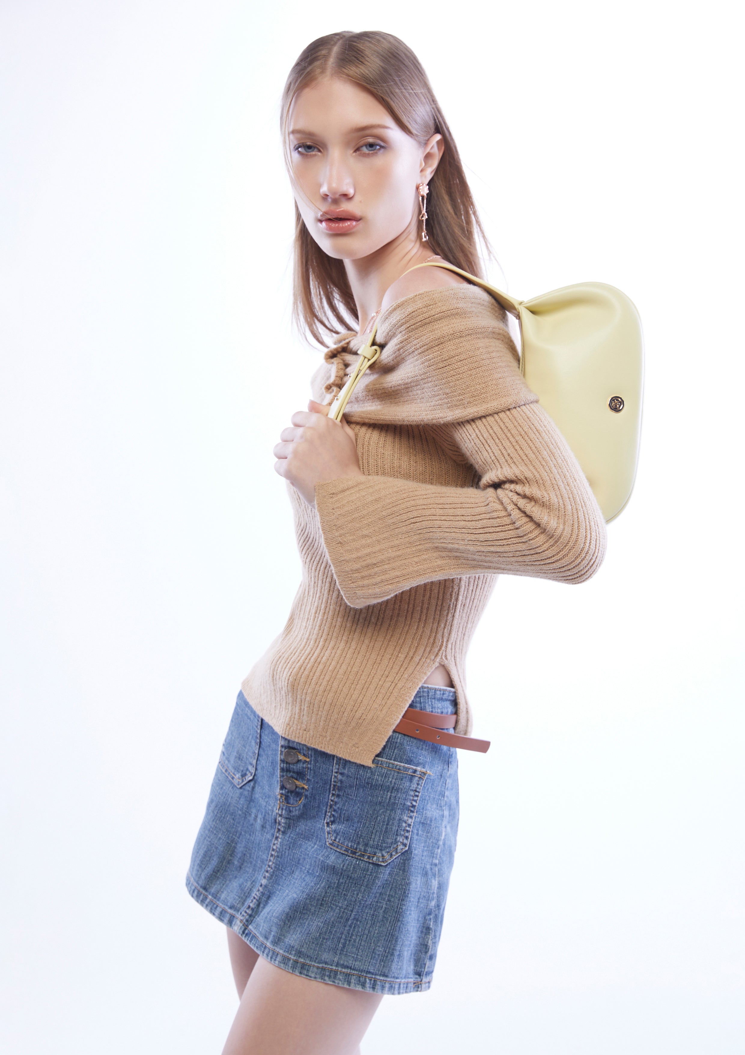 Nalin S Shoulderbag Light Yellow