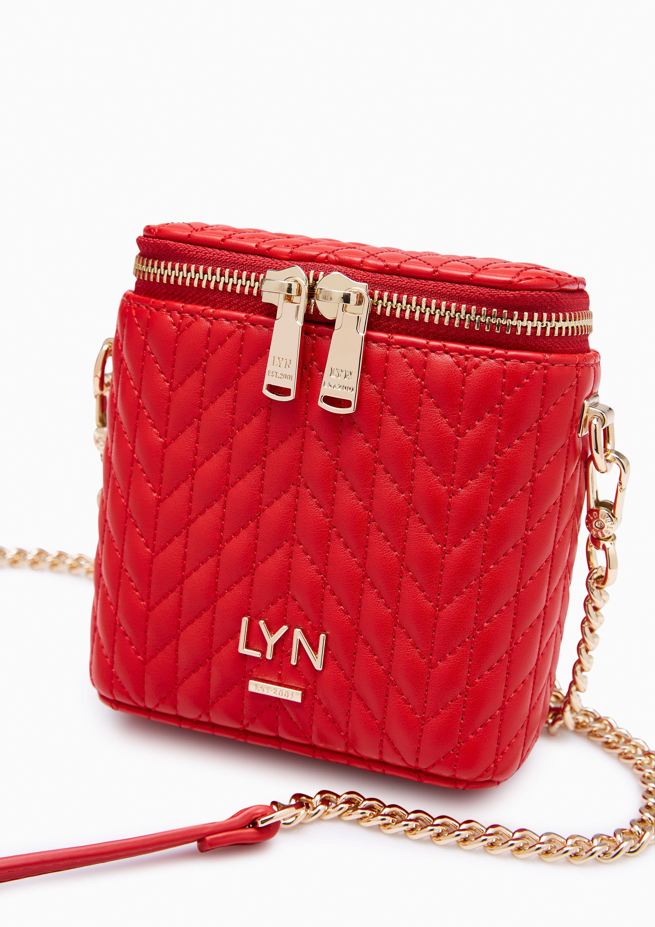 Cherri Veanity Crossbody Bag Red