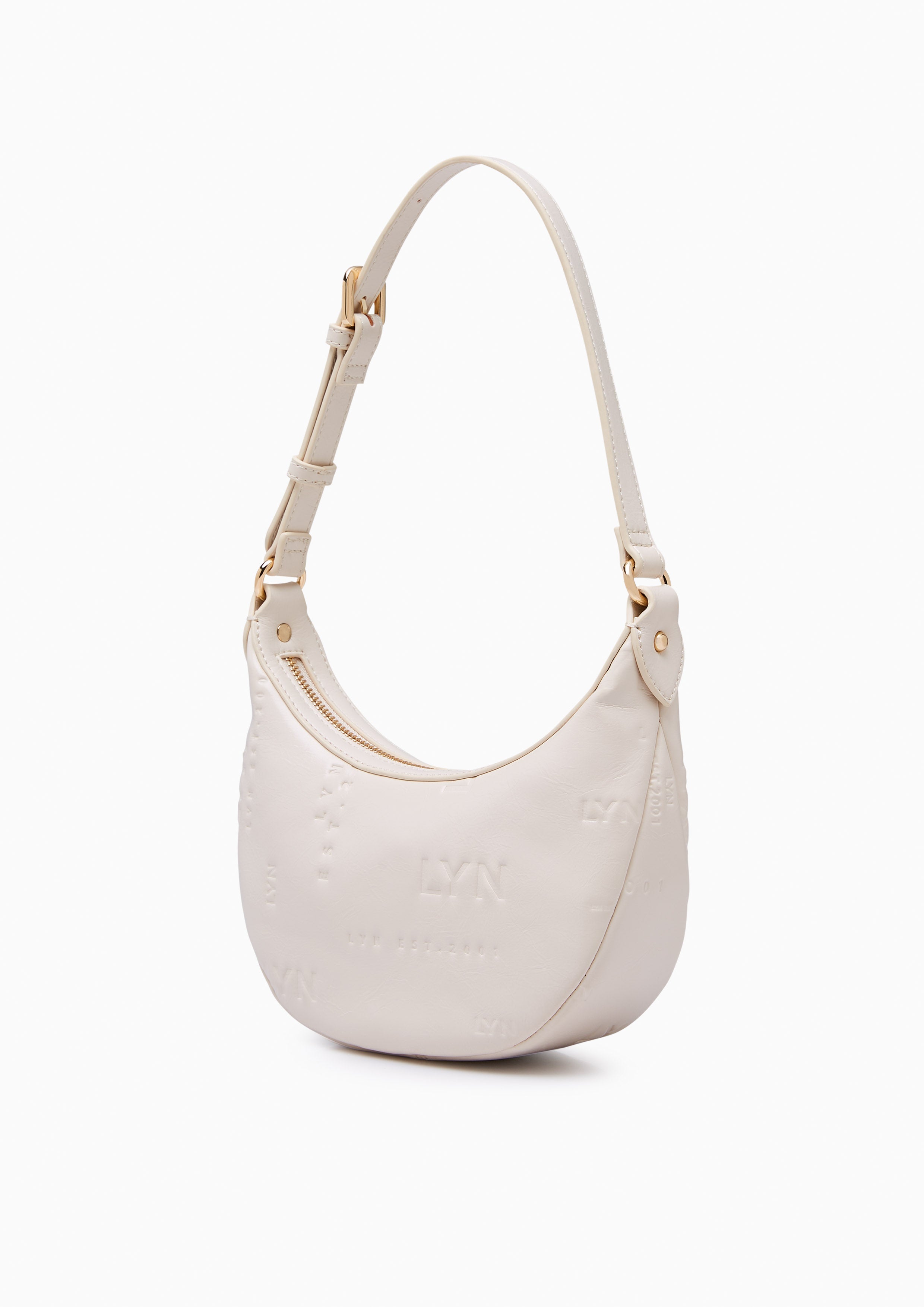 Martin Half Moon Shoulderbag Beige