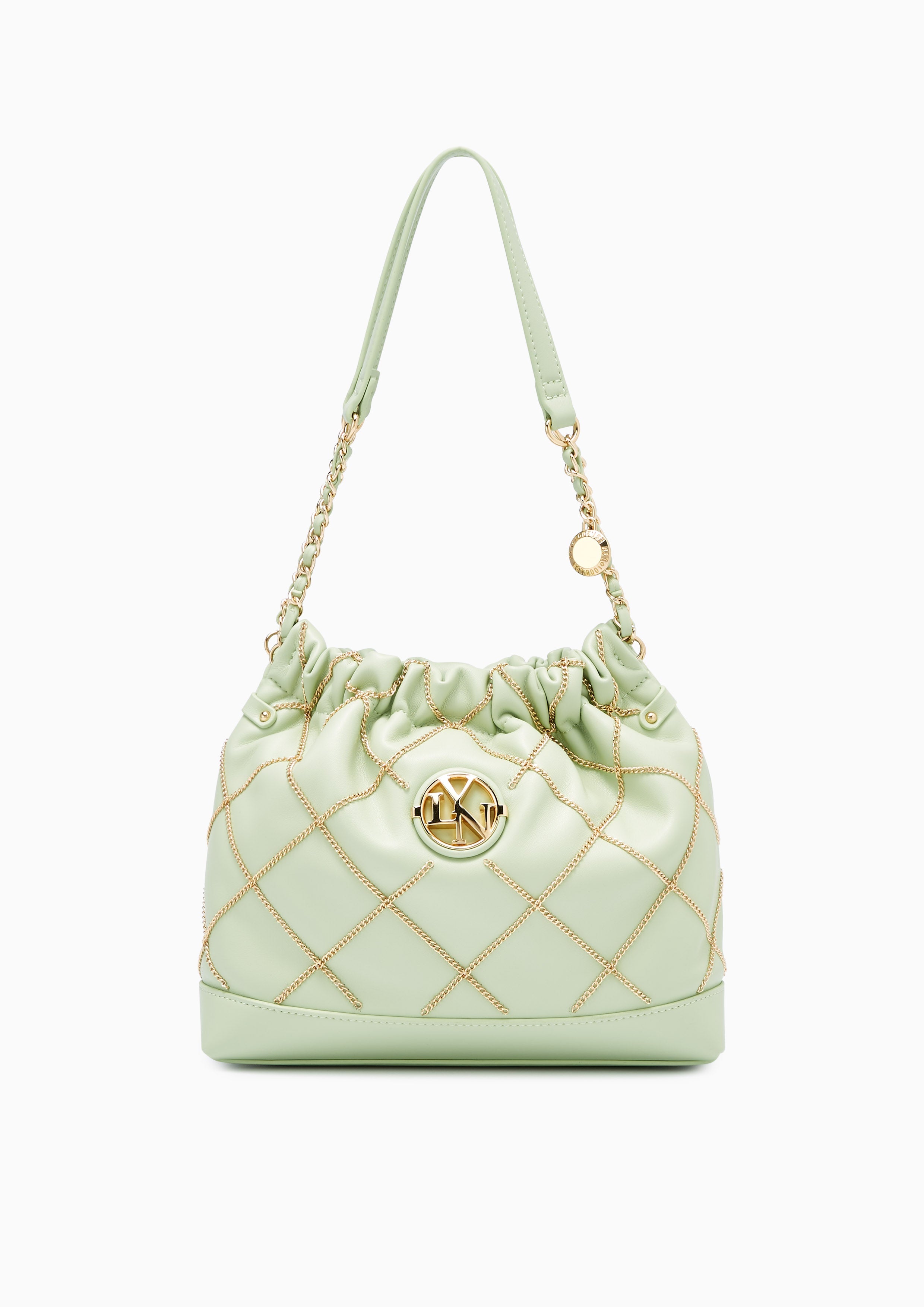 Fontia Chain Shoulderbag Light Green