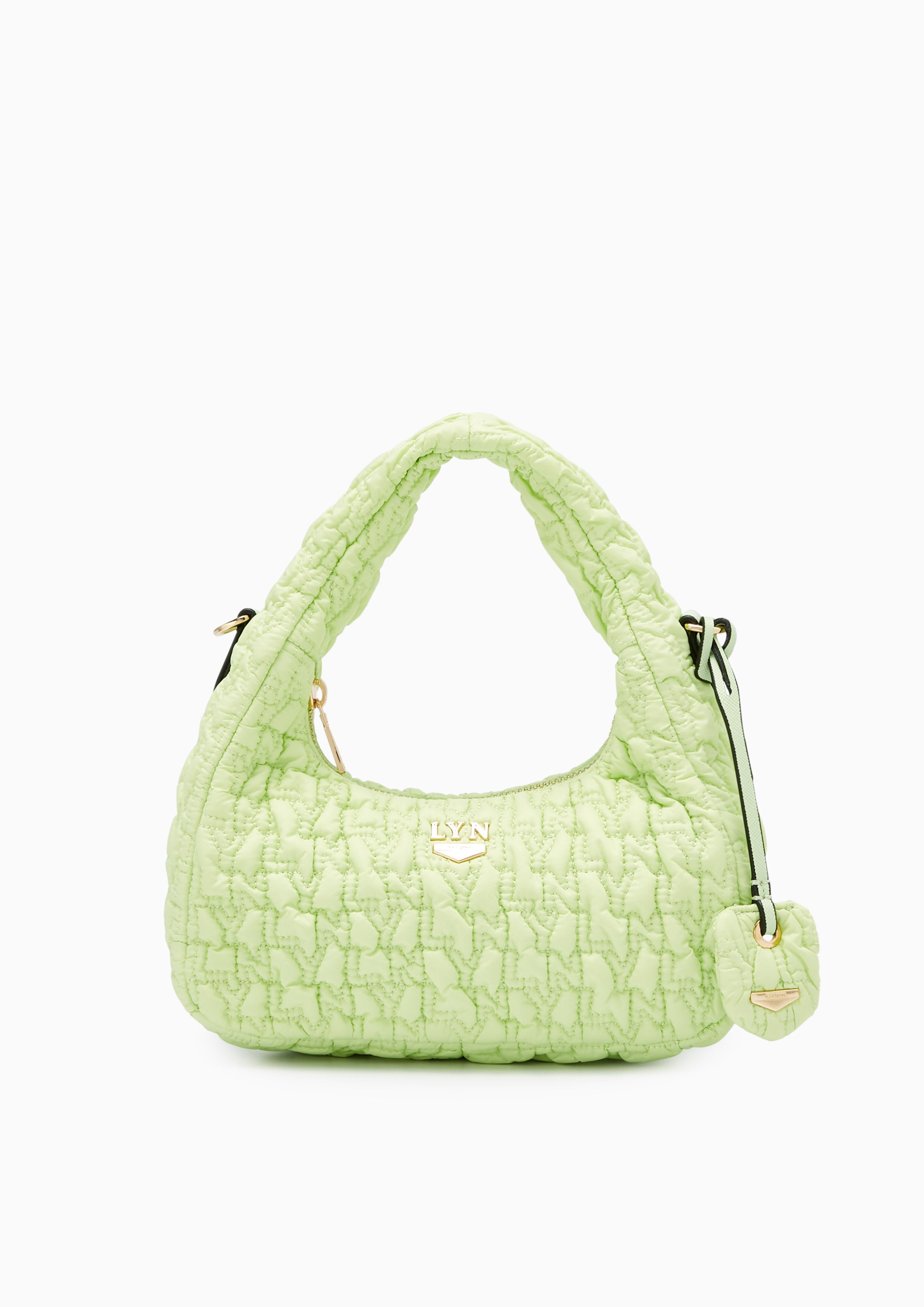 Roslyn Quilted Handbag Green