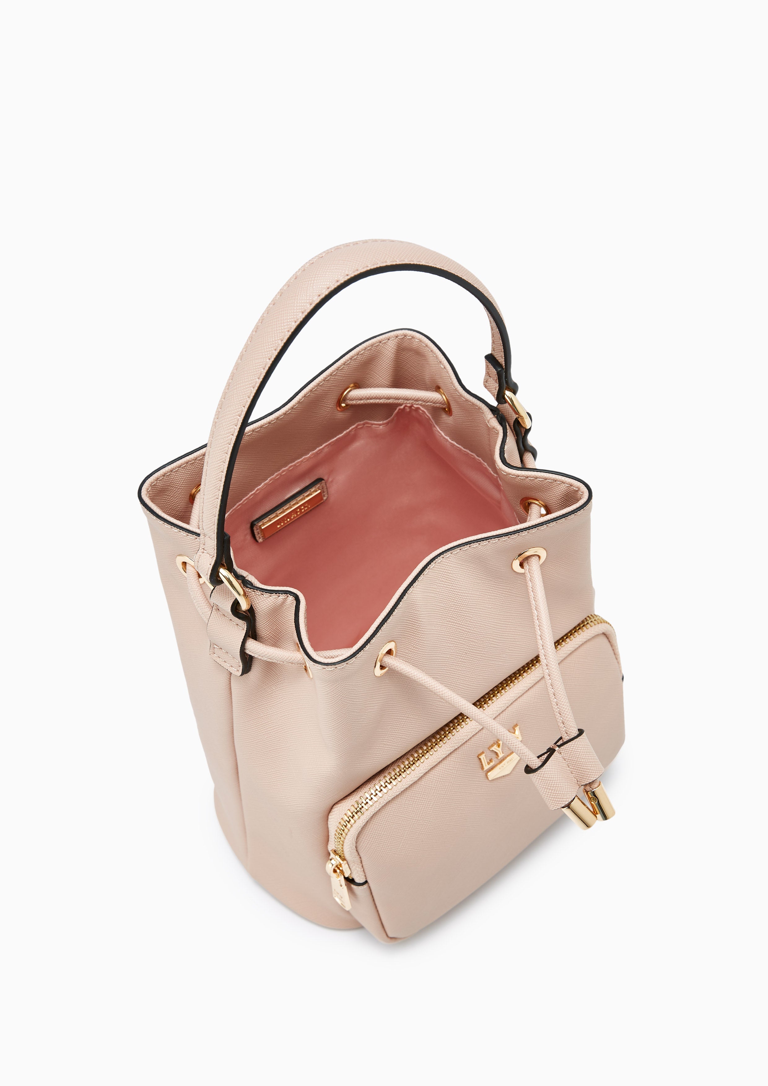 Roslyn24 Bucket Bag Nude