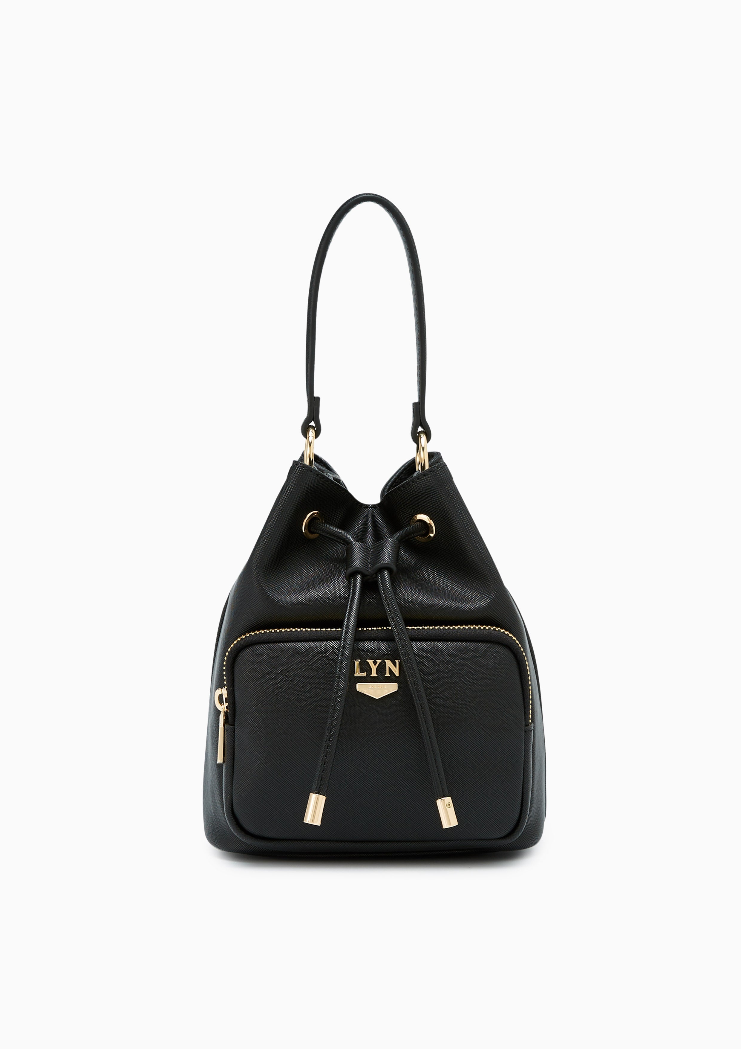 Roslyn24 Bucket Bag Black