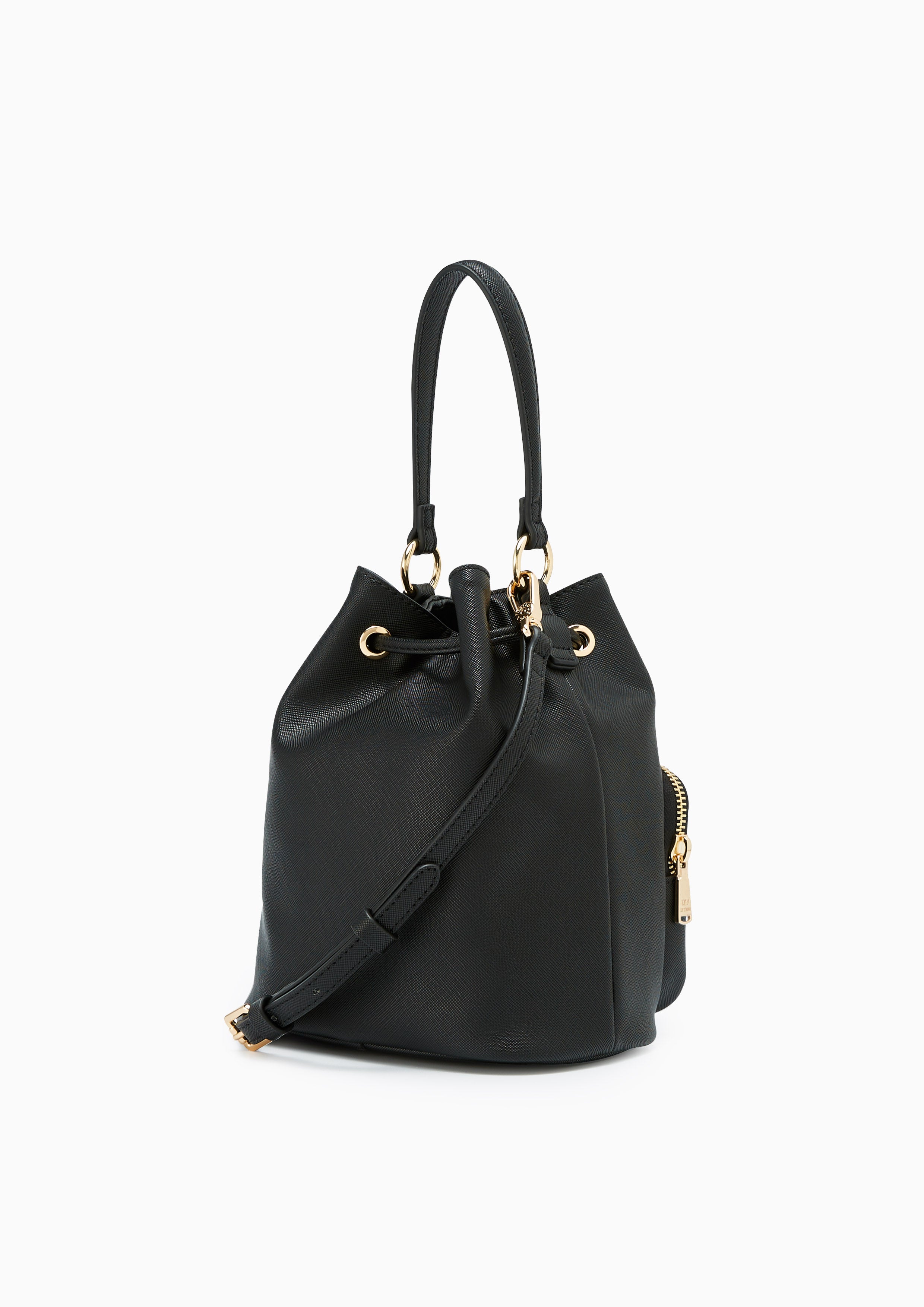 Roslyn24 Bucket Bag Black