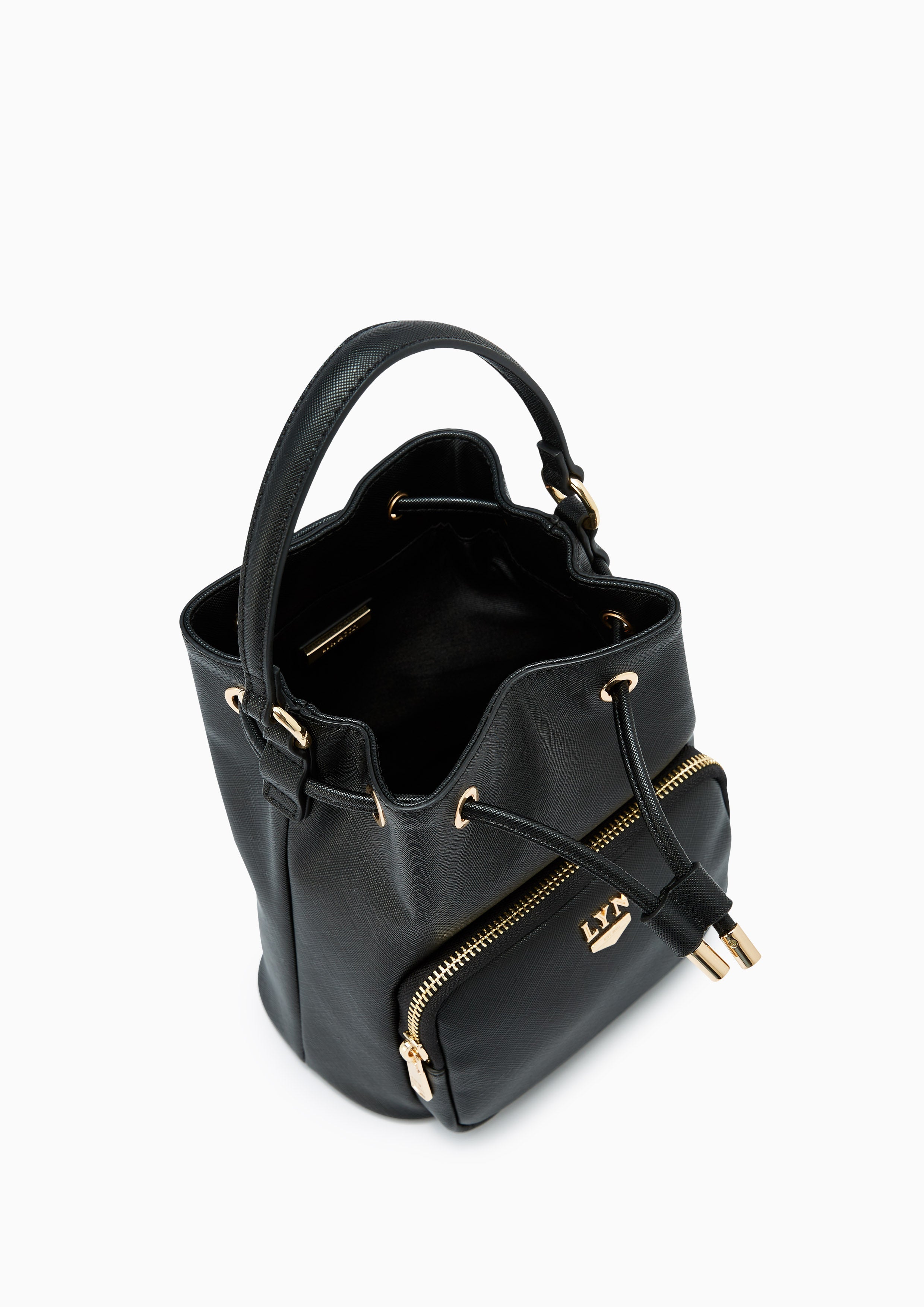 Roslyn24 Bucket Bag Black