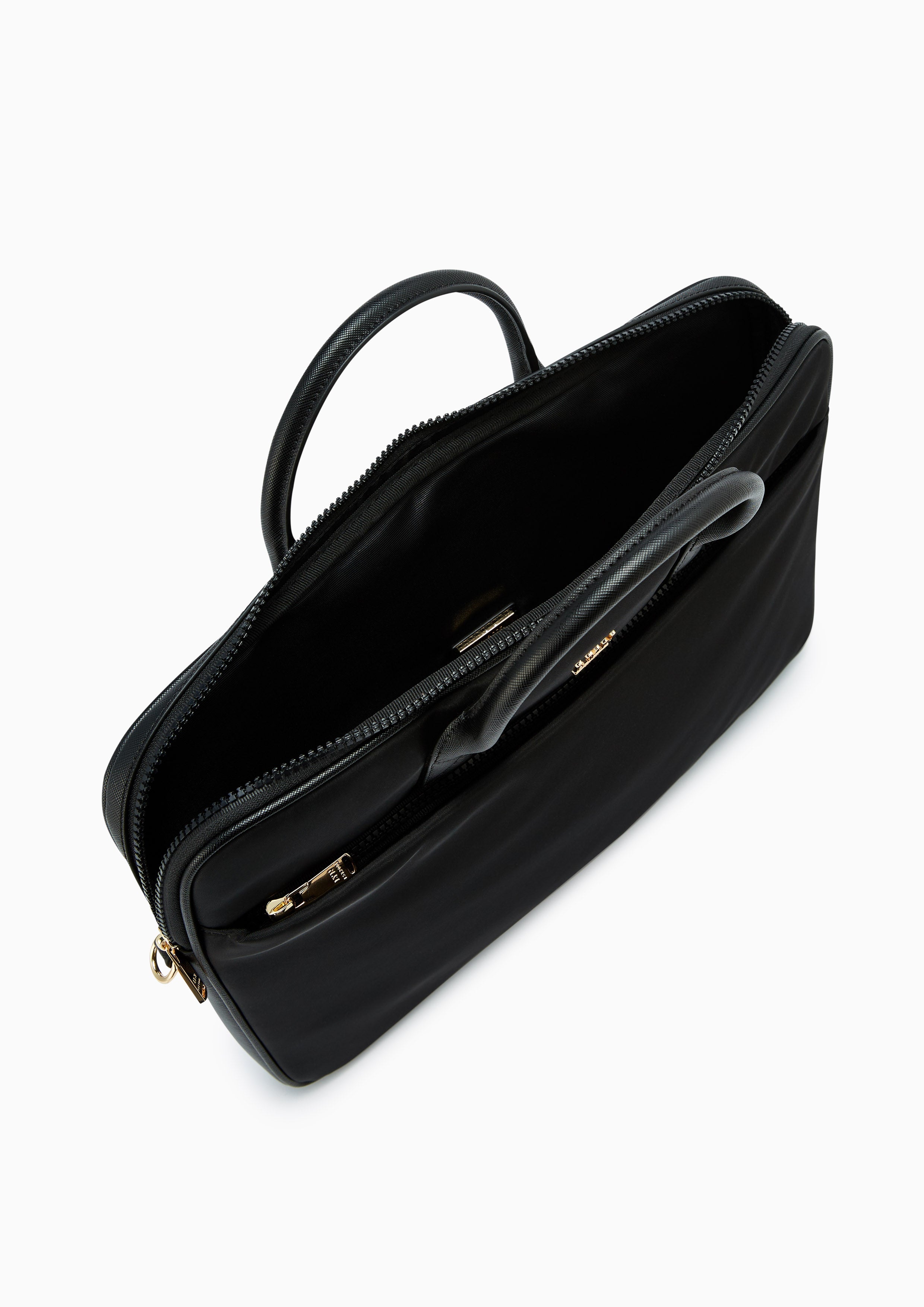 Roslyn Nylon Laptop Briefcase Black