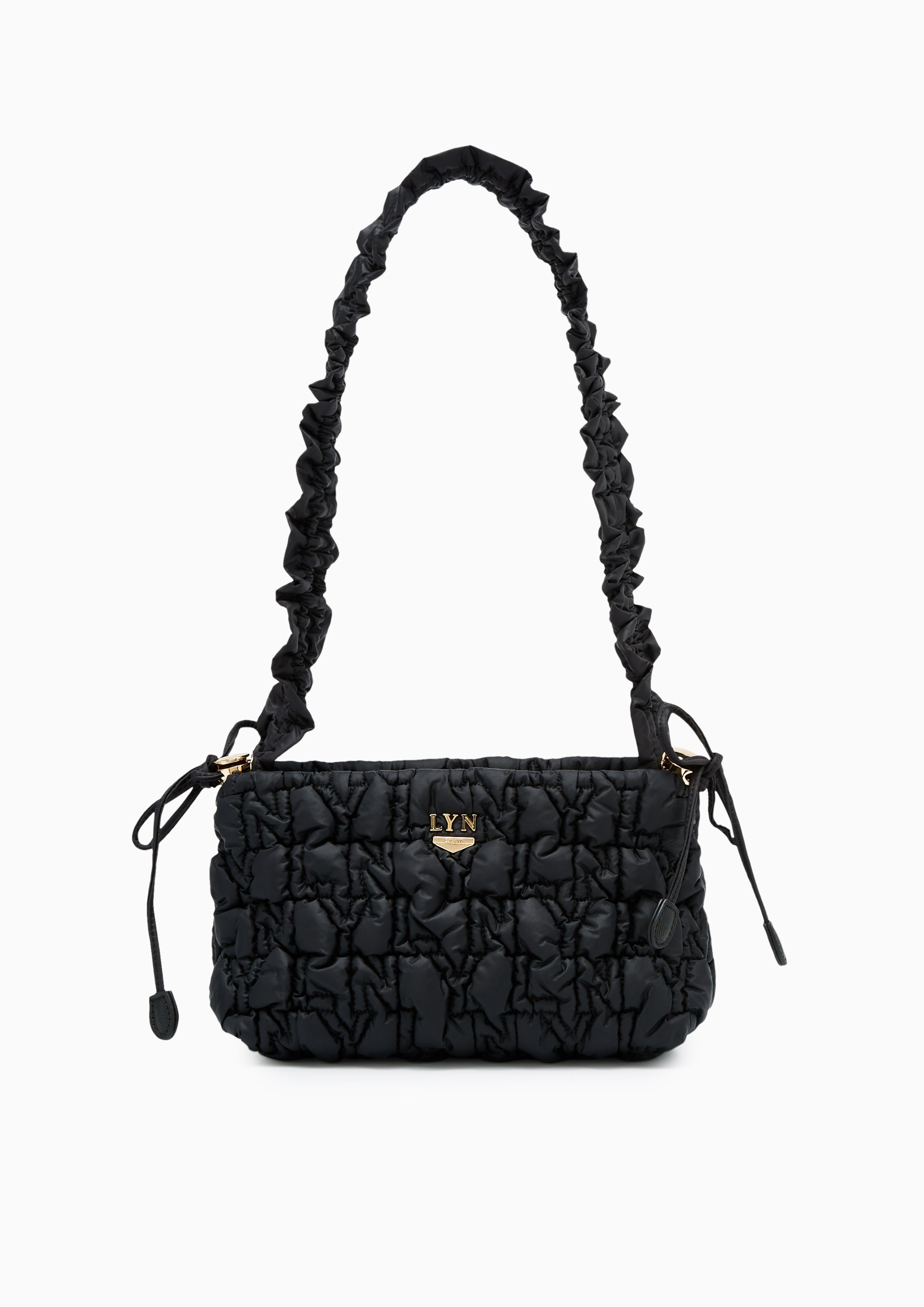 Roslyn Quilted Shoulderbag Black