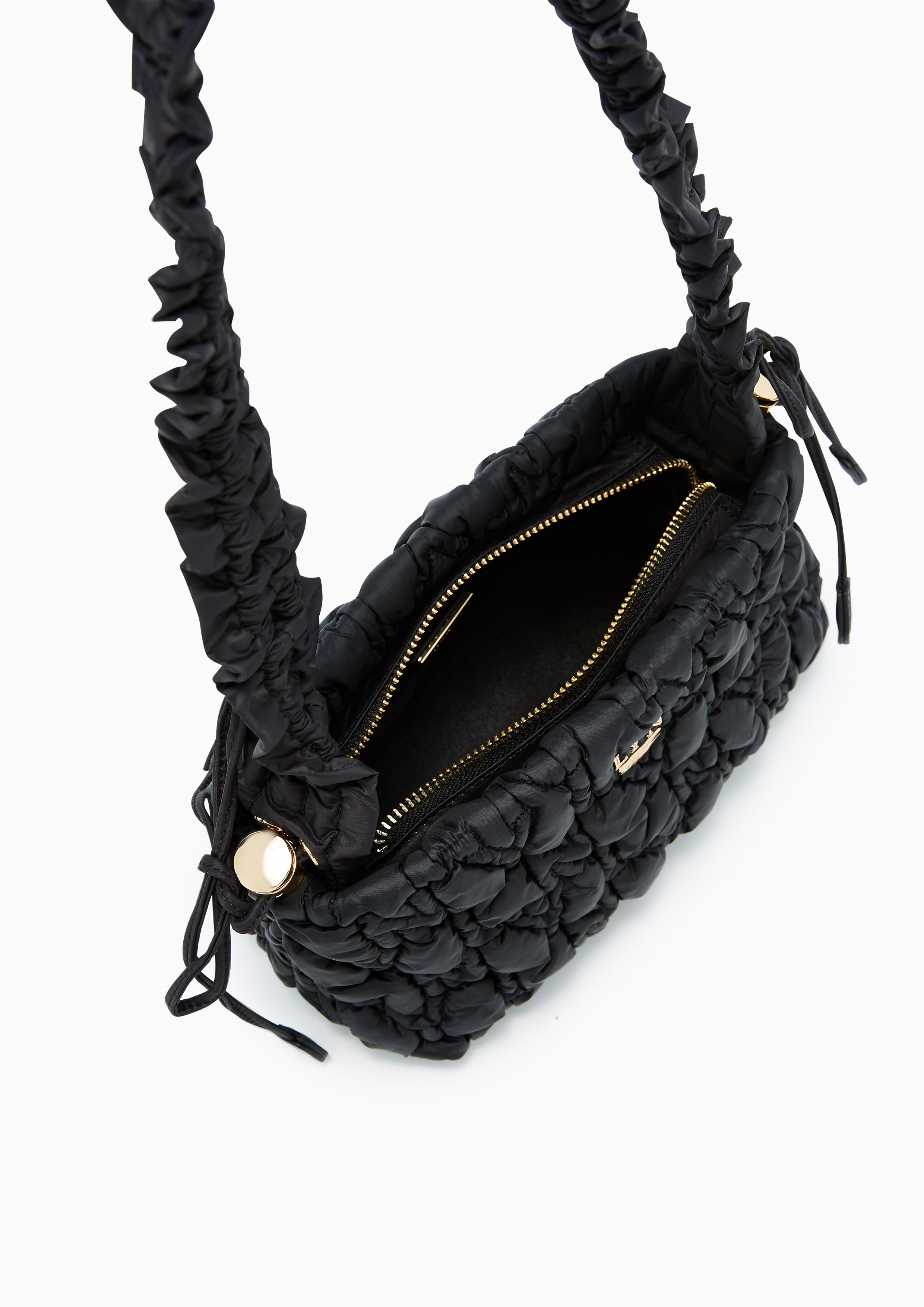 Roslyn Quilted Shoulderbag Black