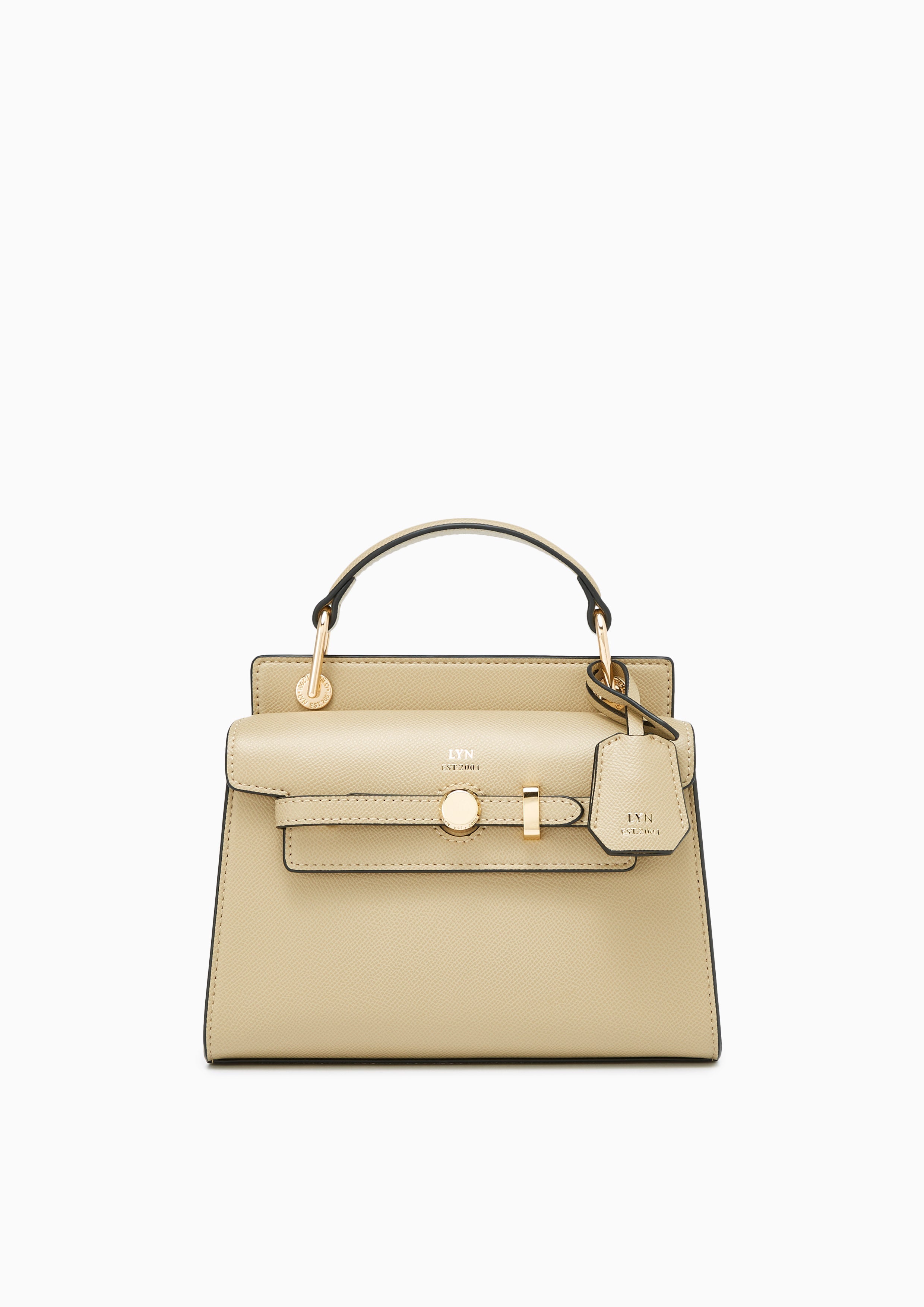 Anderson Top Handle Bag S Dark Beige