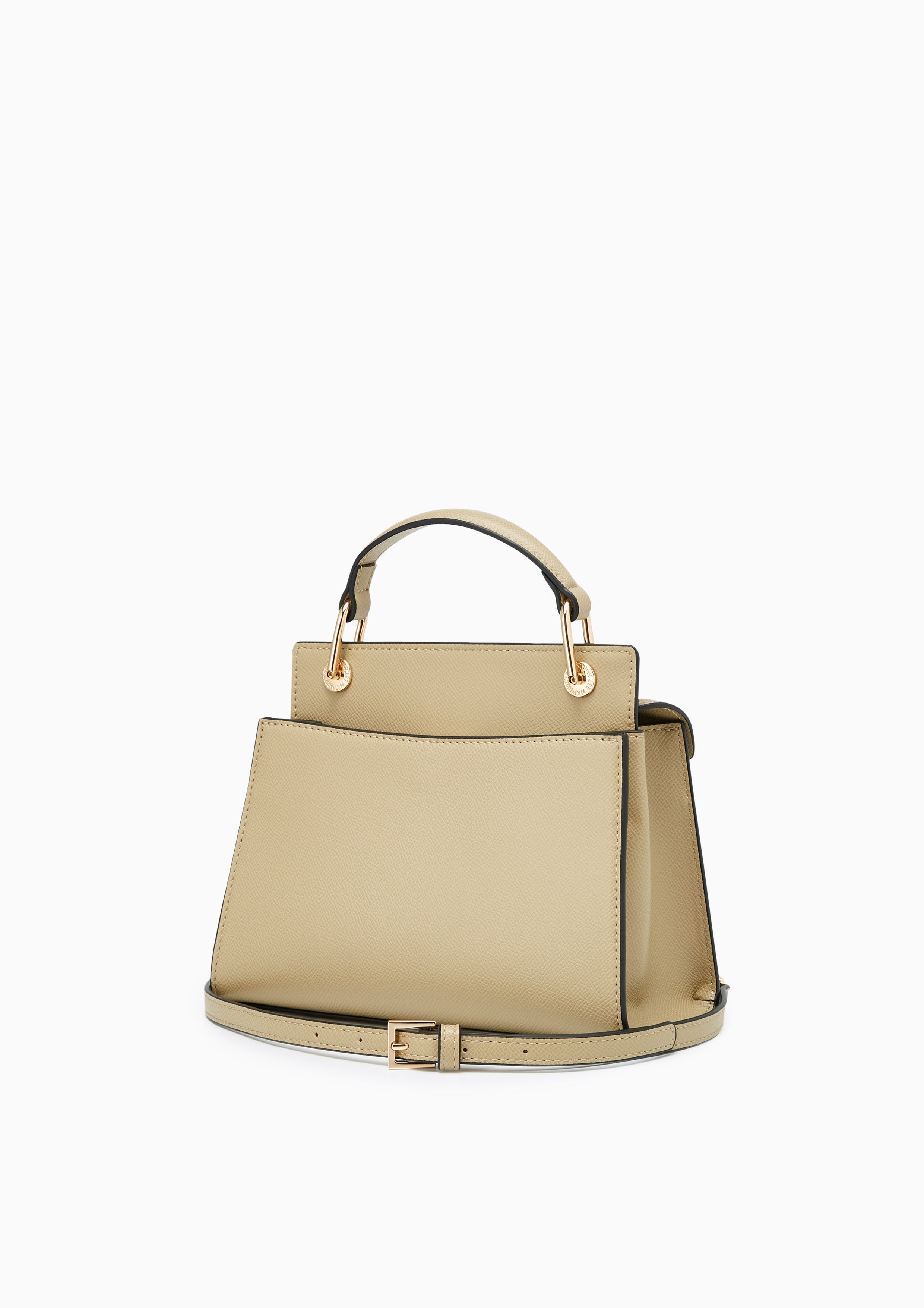 Anderson Top Handle Bag S Dark Beige